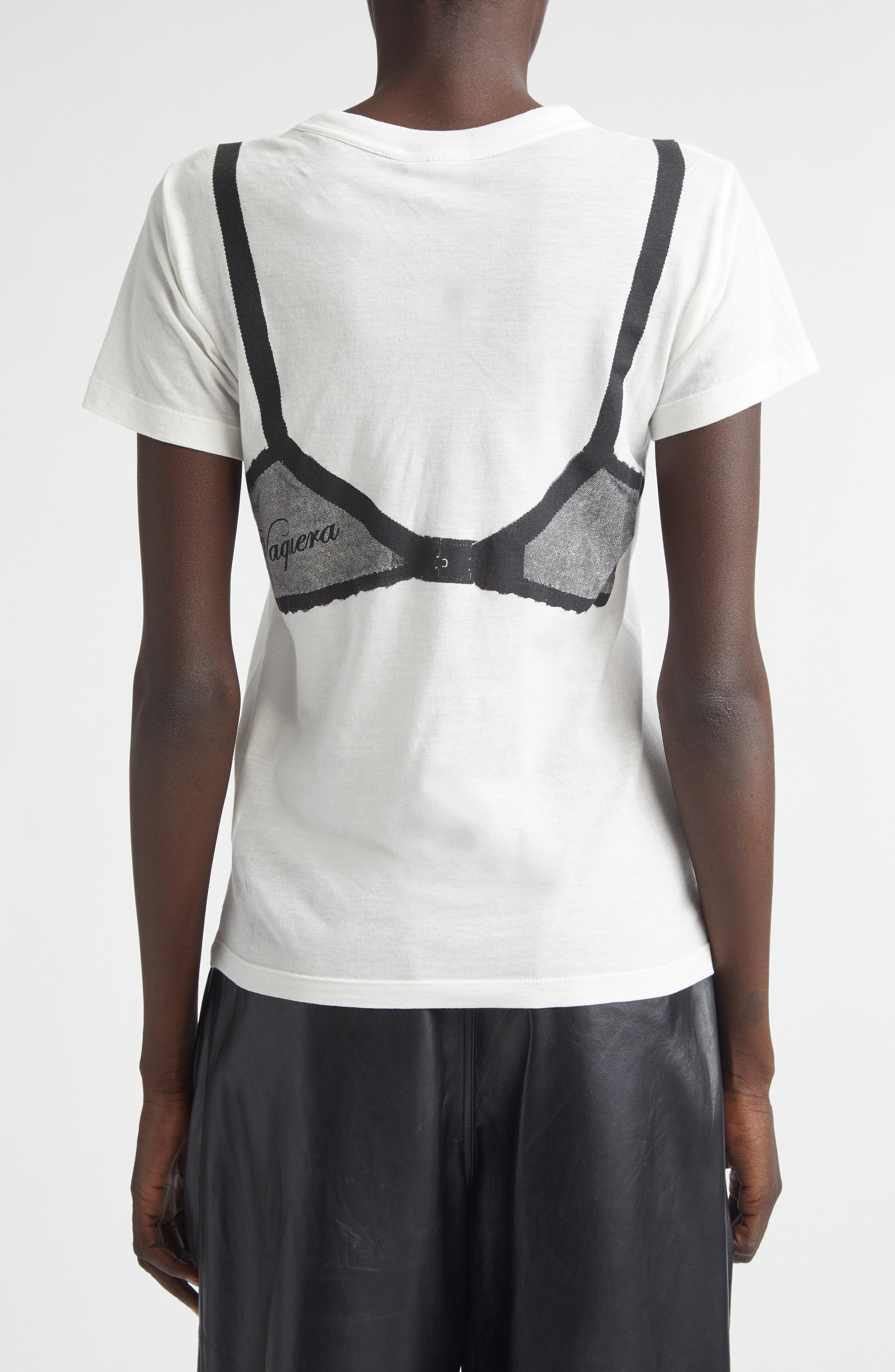 Trompe l'Oeil Bra T-Shirt - image 2
