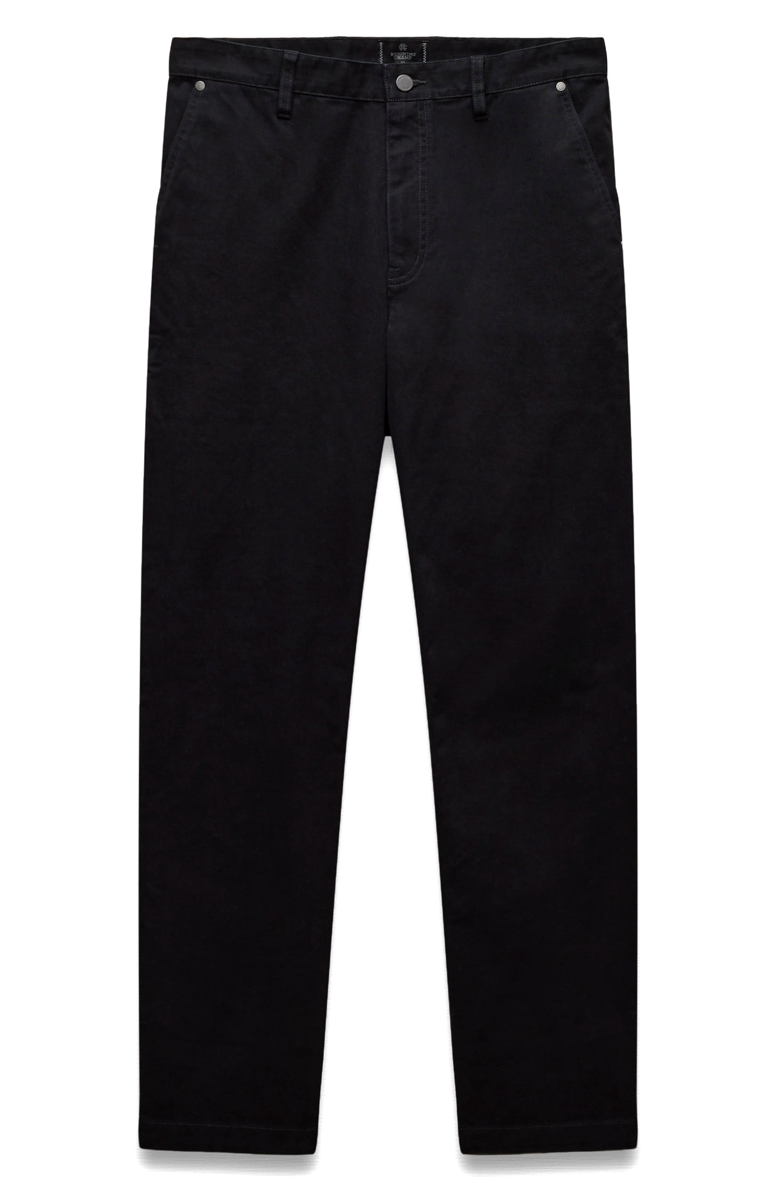 Grounds Standard Straight Leg Cotton Canvas Work Pants - image 2