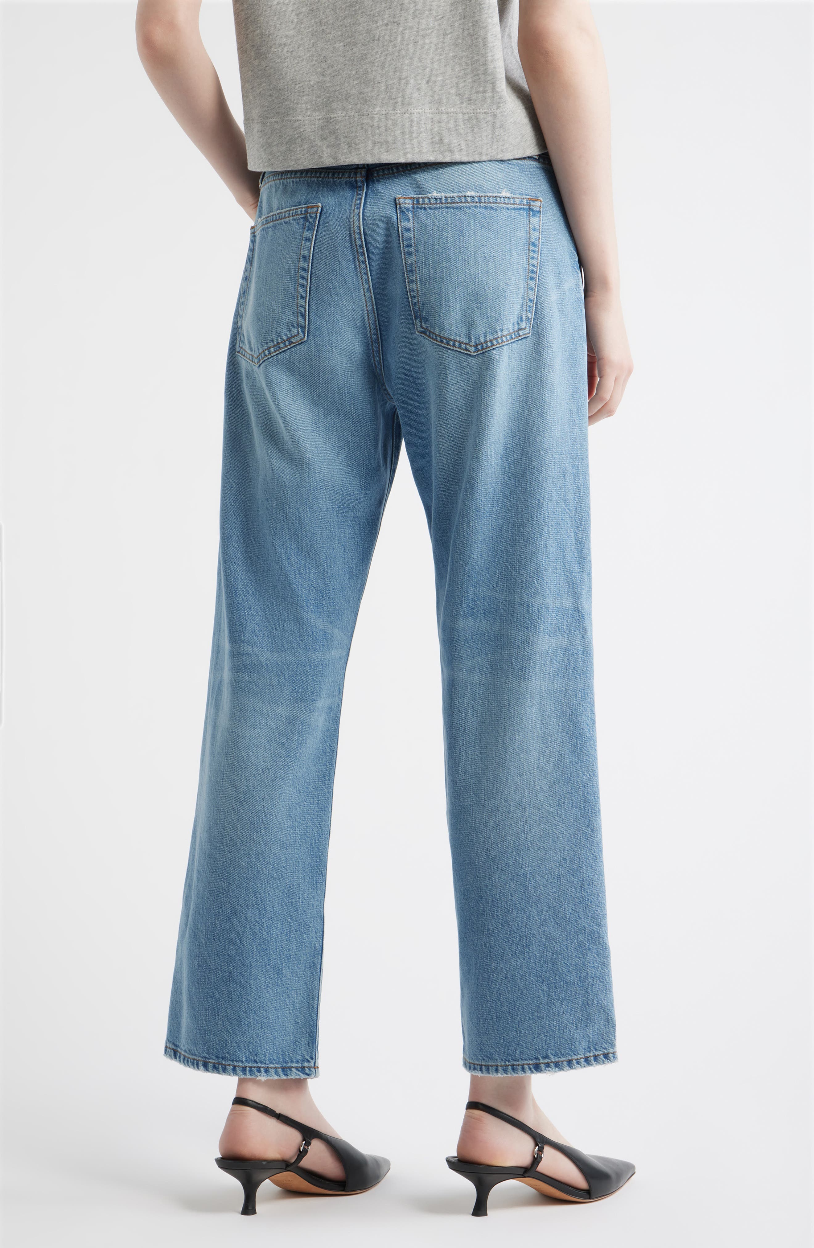 The Off Duty Hang Ankle Straight Leg Jeans - image 2