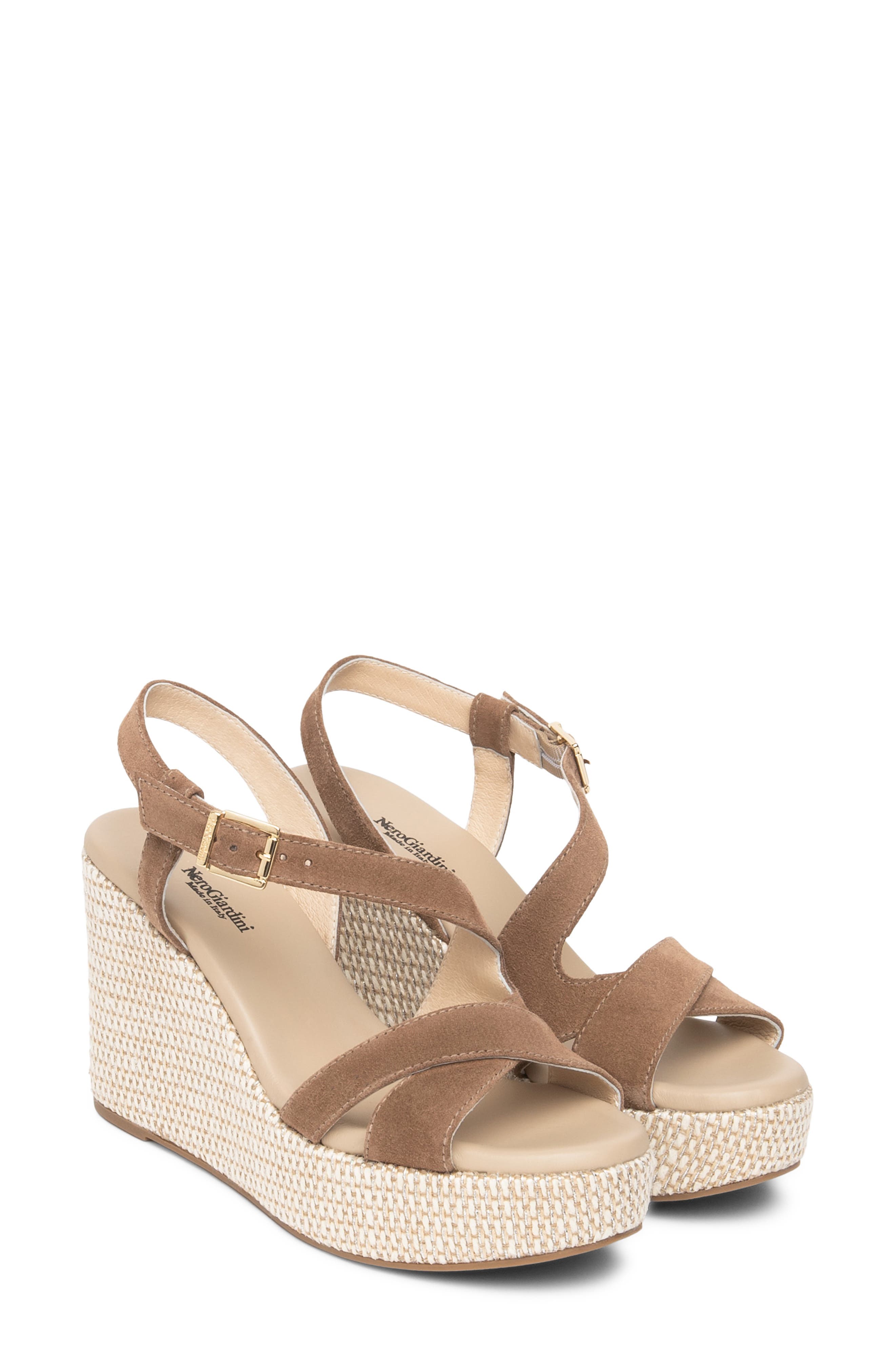 Slingback Platform Wedge Sandal - image 1
