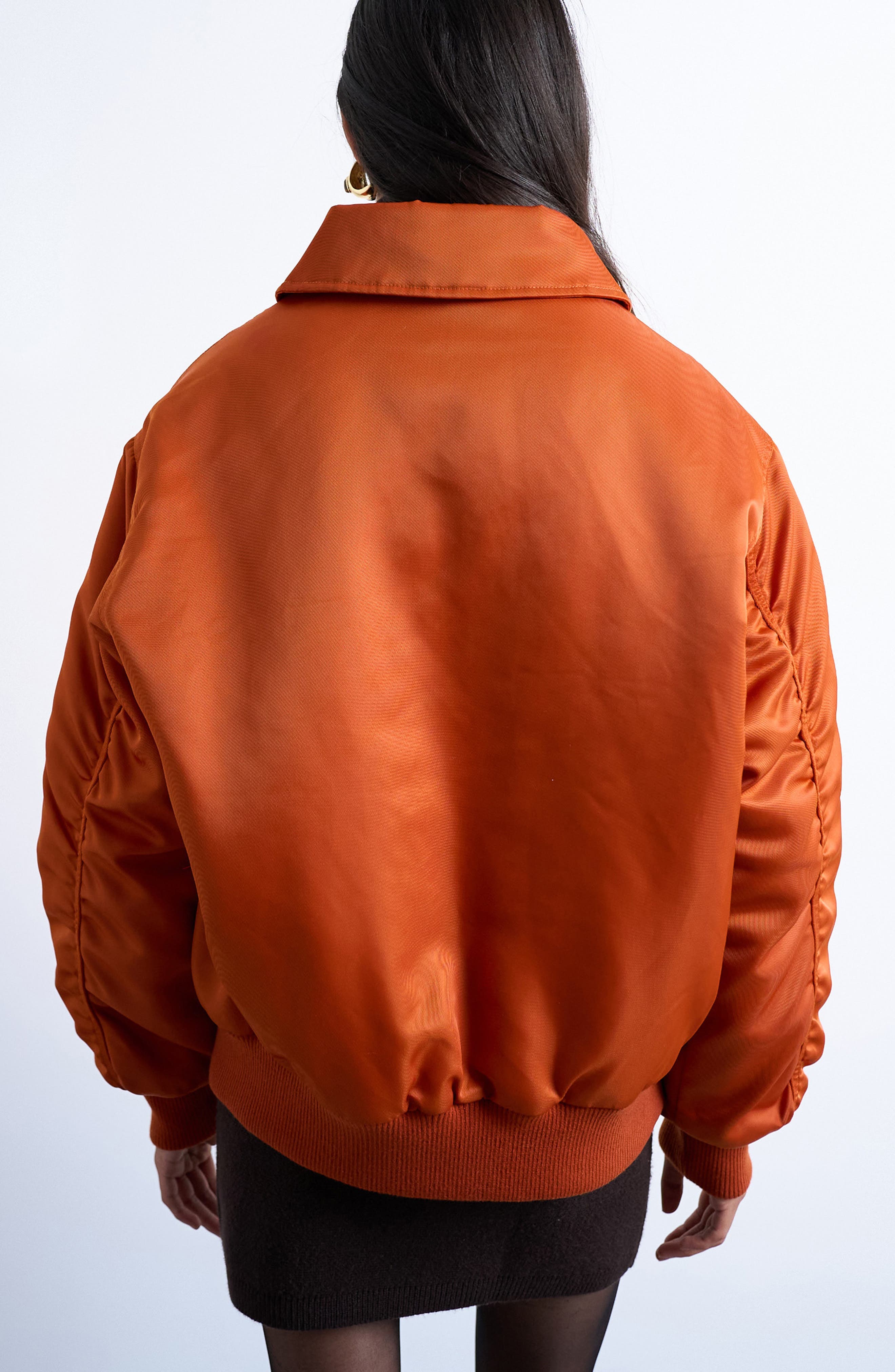 Nylon Bomber Jacket - image 2