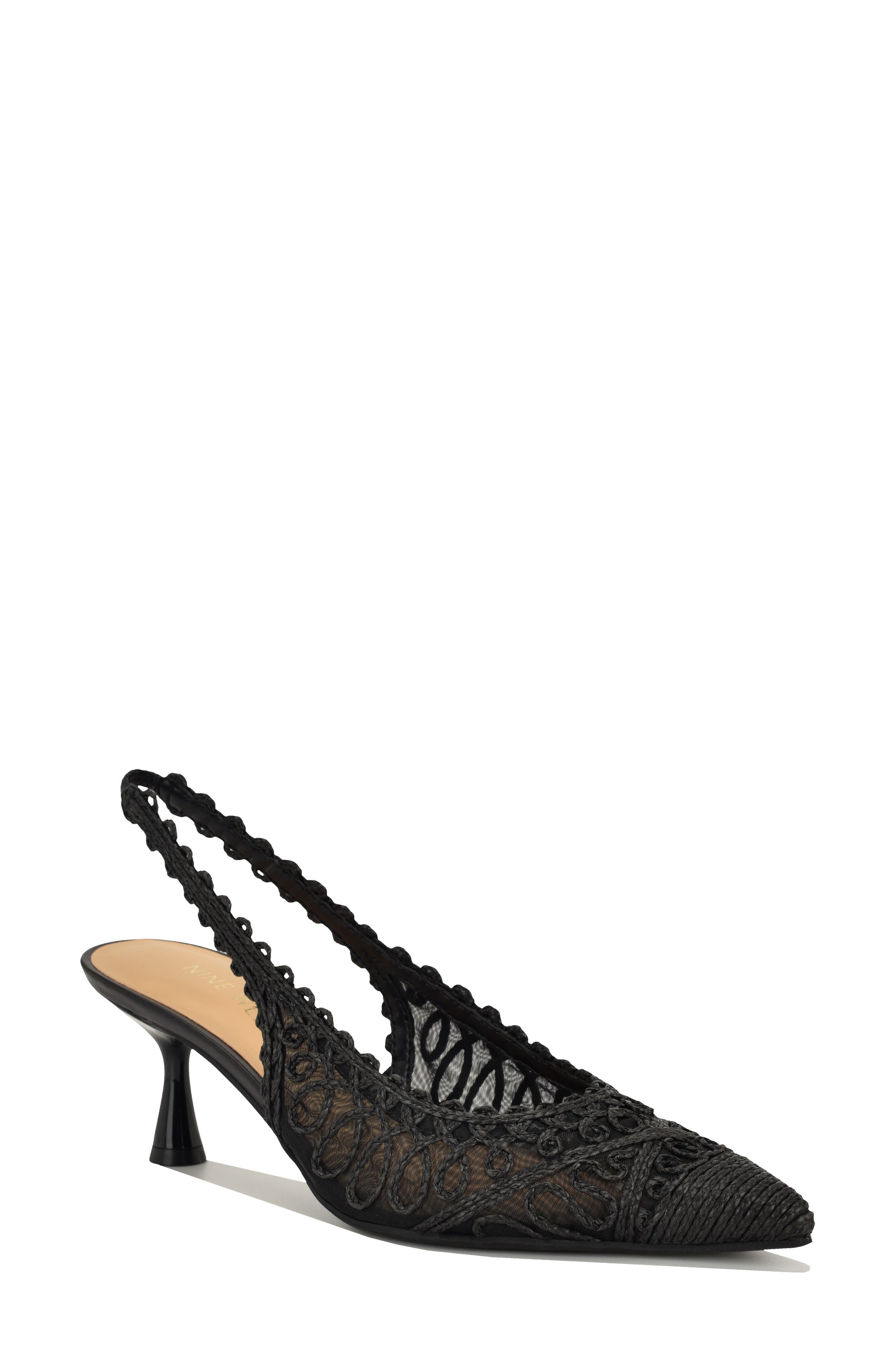 Ressa Pointed Toe Slingback Pump - image 1
