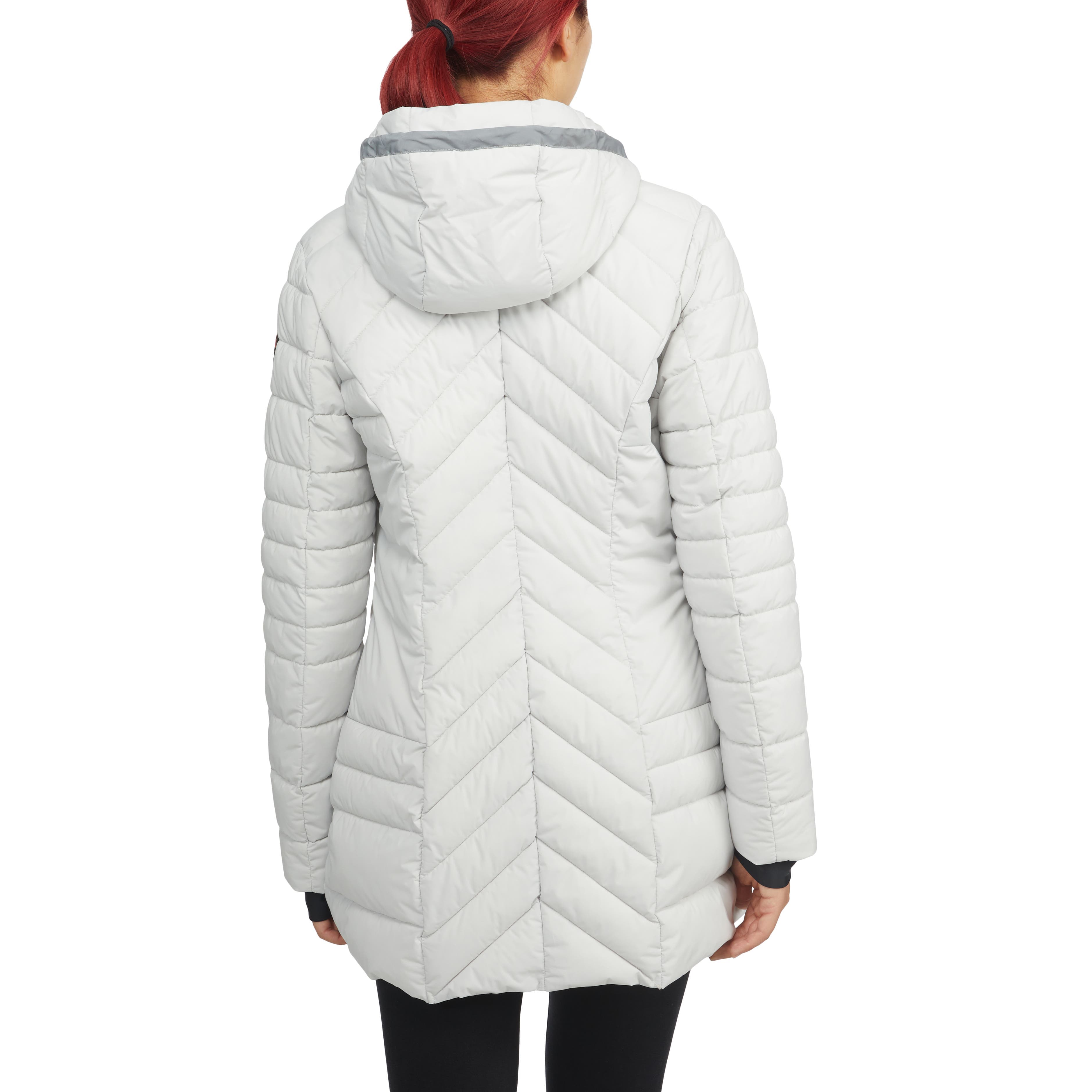 Cort Light Weight Stretch Fixed Hood Puffer with Reflective Trim - image 2