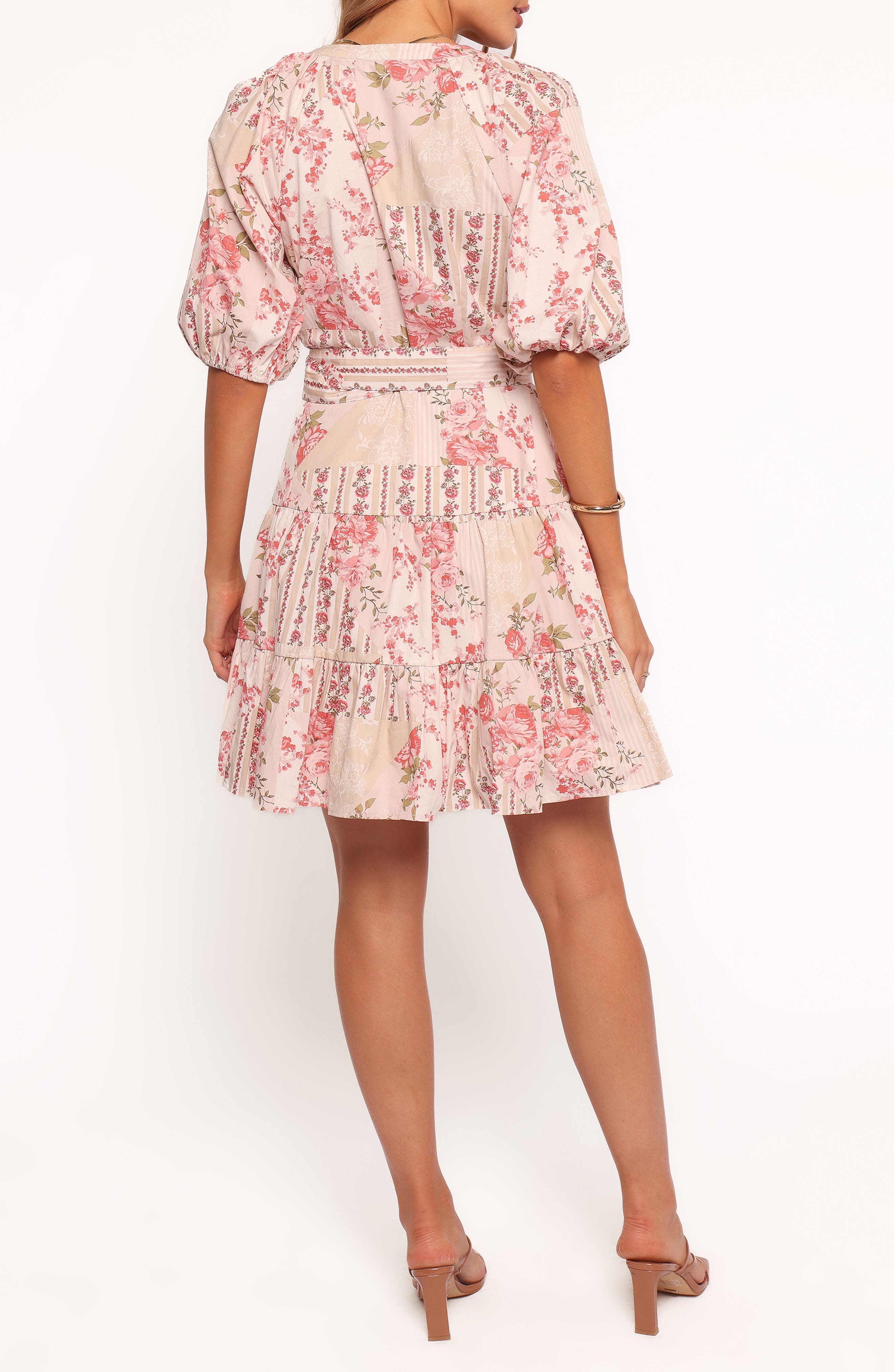 Columbia Floral Print Belted Dress - image 2