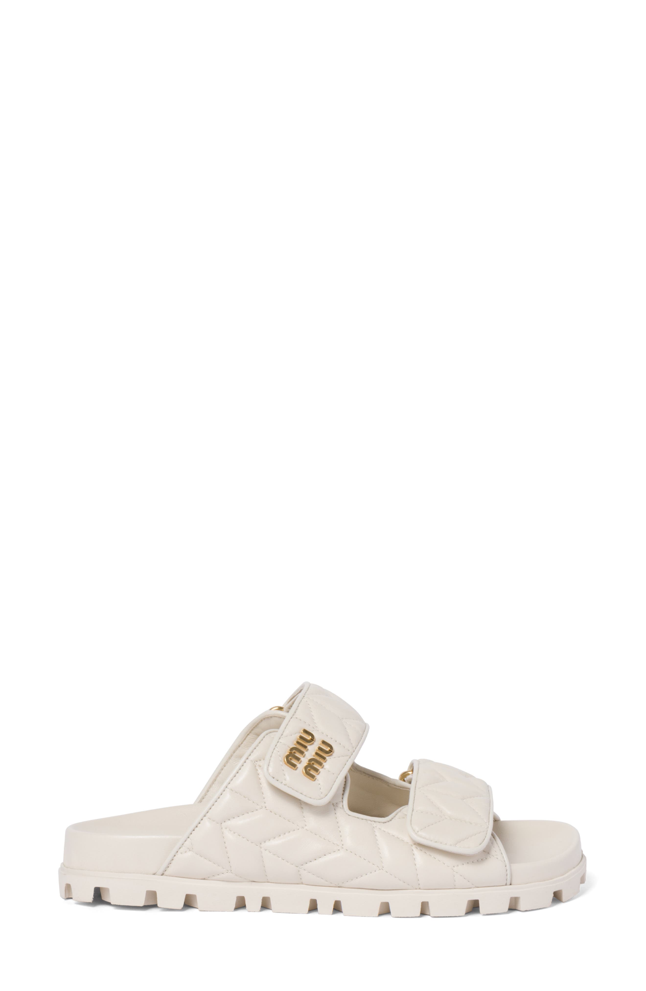 Matelasse Double Strap Slide Sandal - image 2