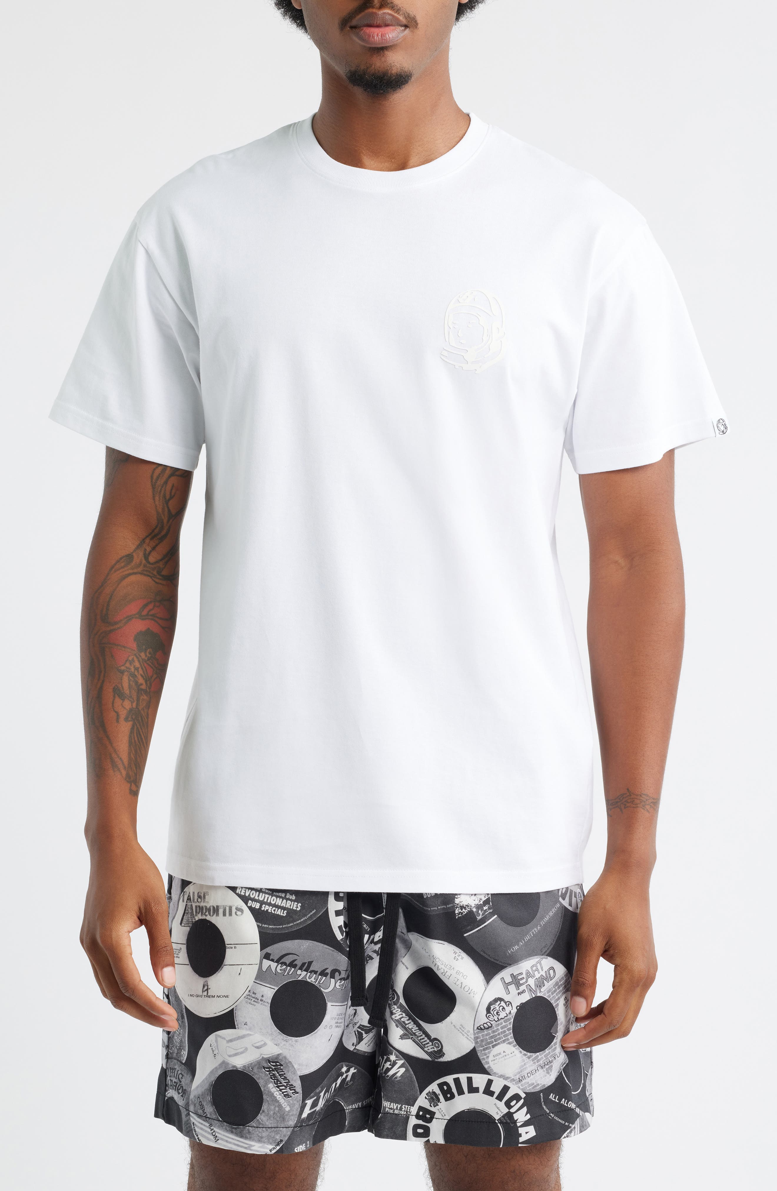 Helmet Head Cotton Graphic T-Shirt - image 1