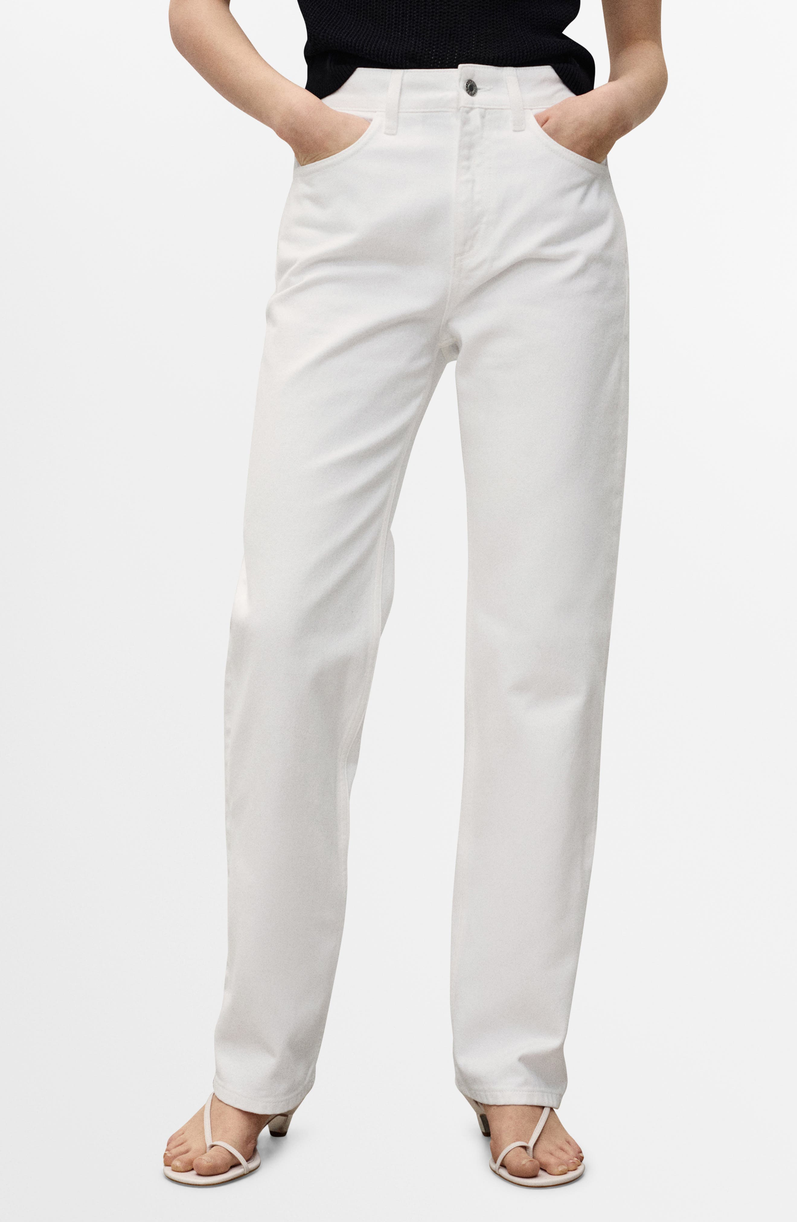 Matilda Mid Rise Straight Leg Jeans - image 1