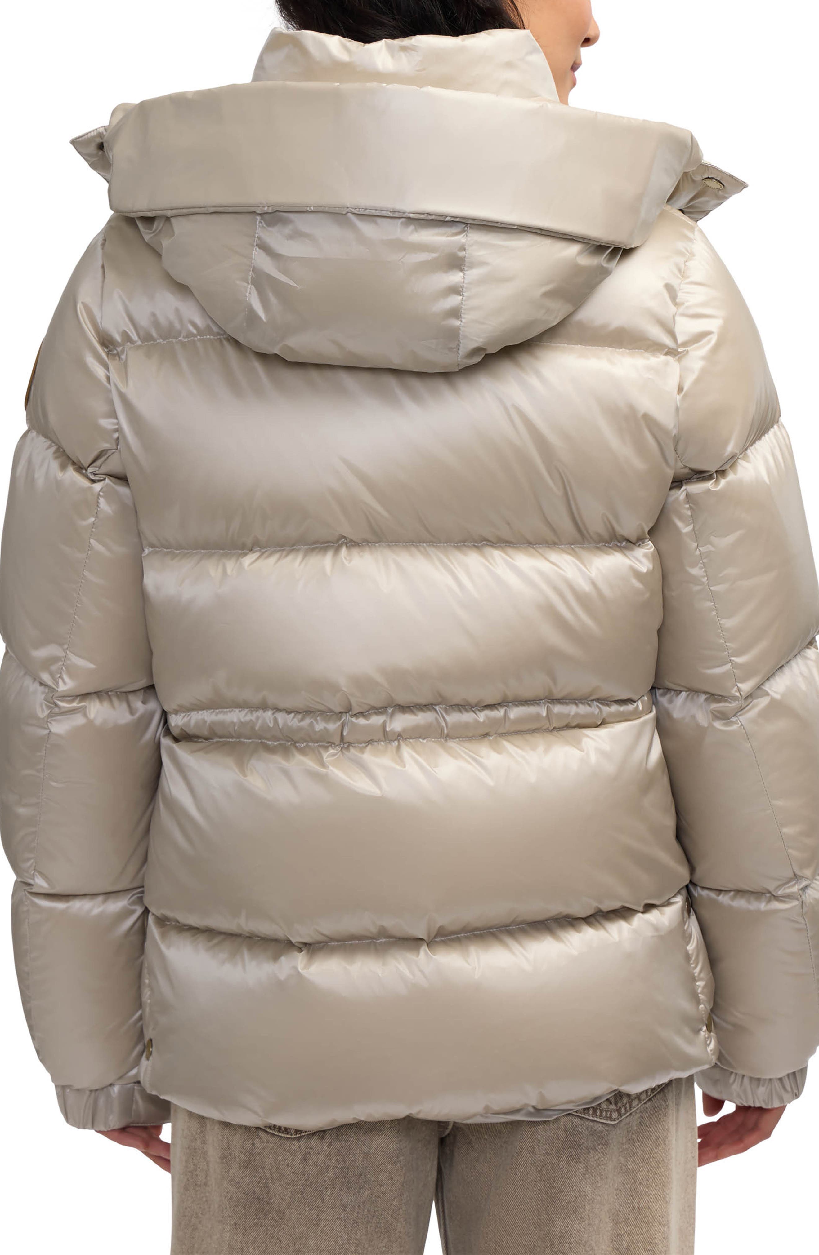 Vivienne Boxy Water Repellent Quilted Down Jacket - image 2
