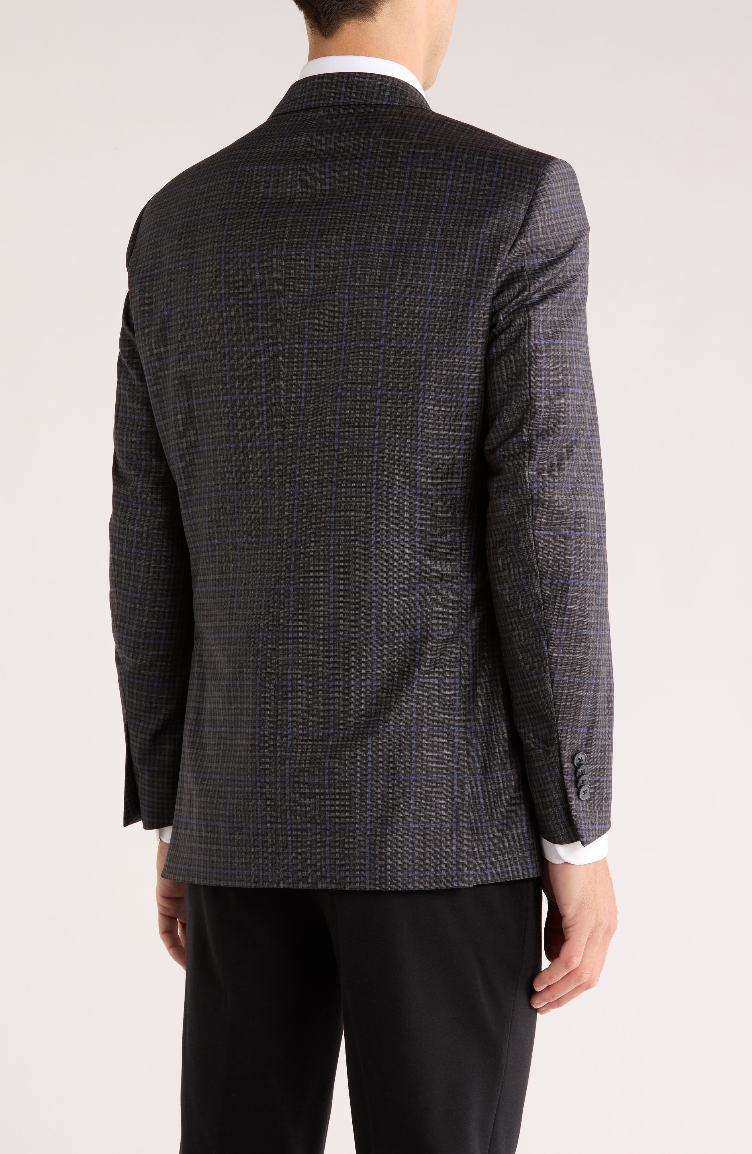 Plaid Wool Sport Coat - image 2