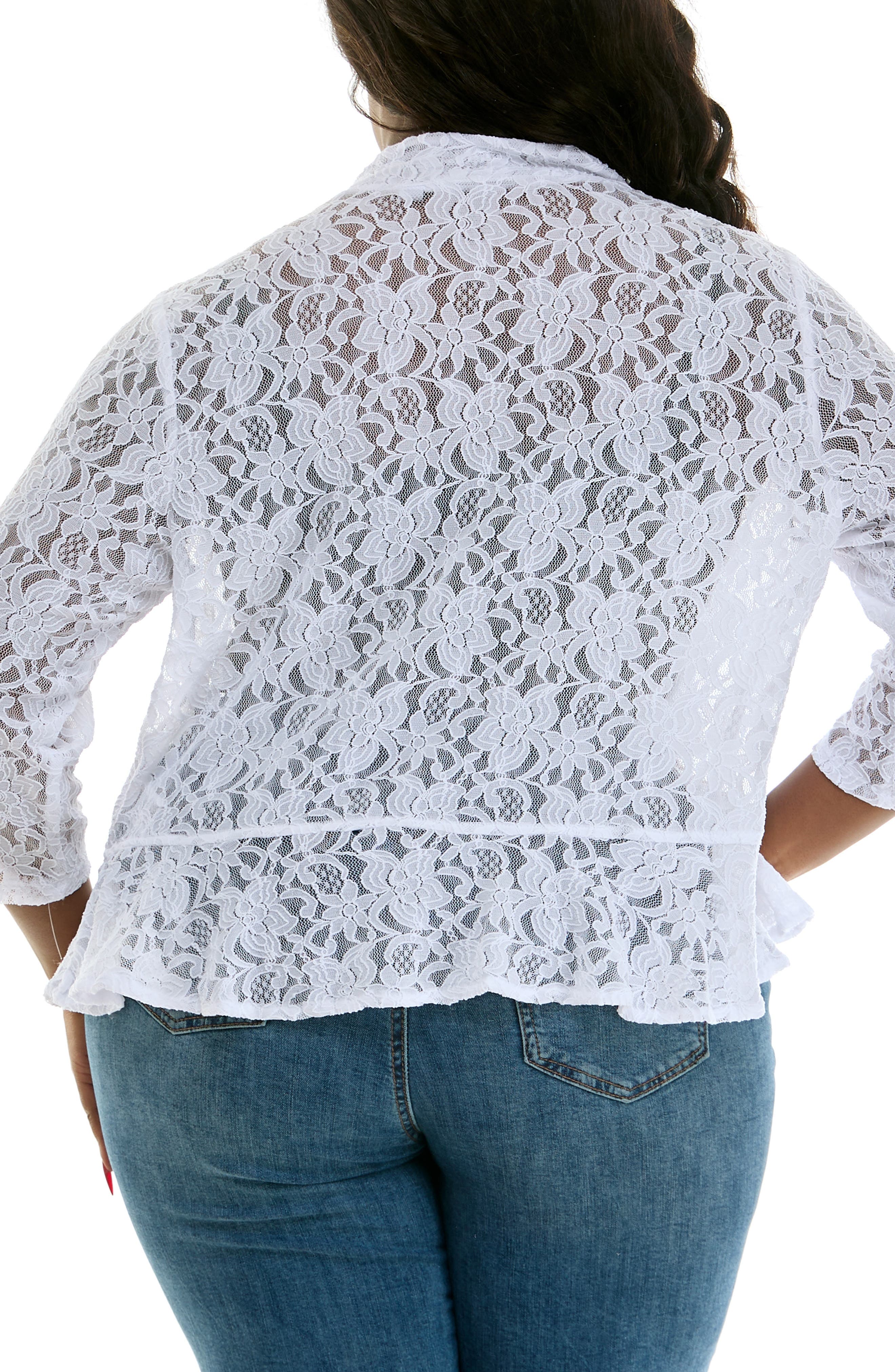 Ruffle Lace Bolero - image 4