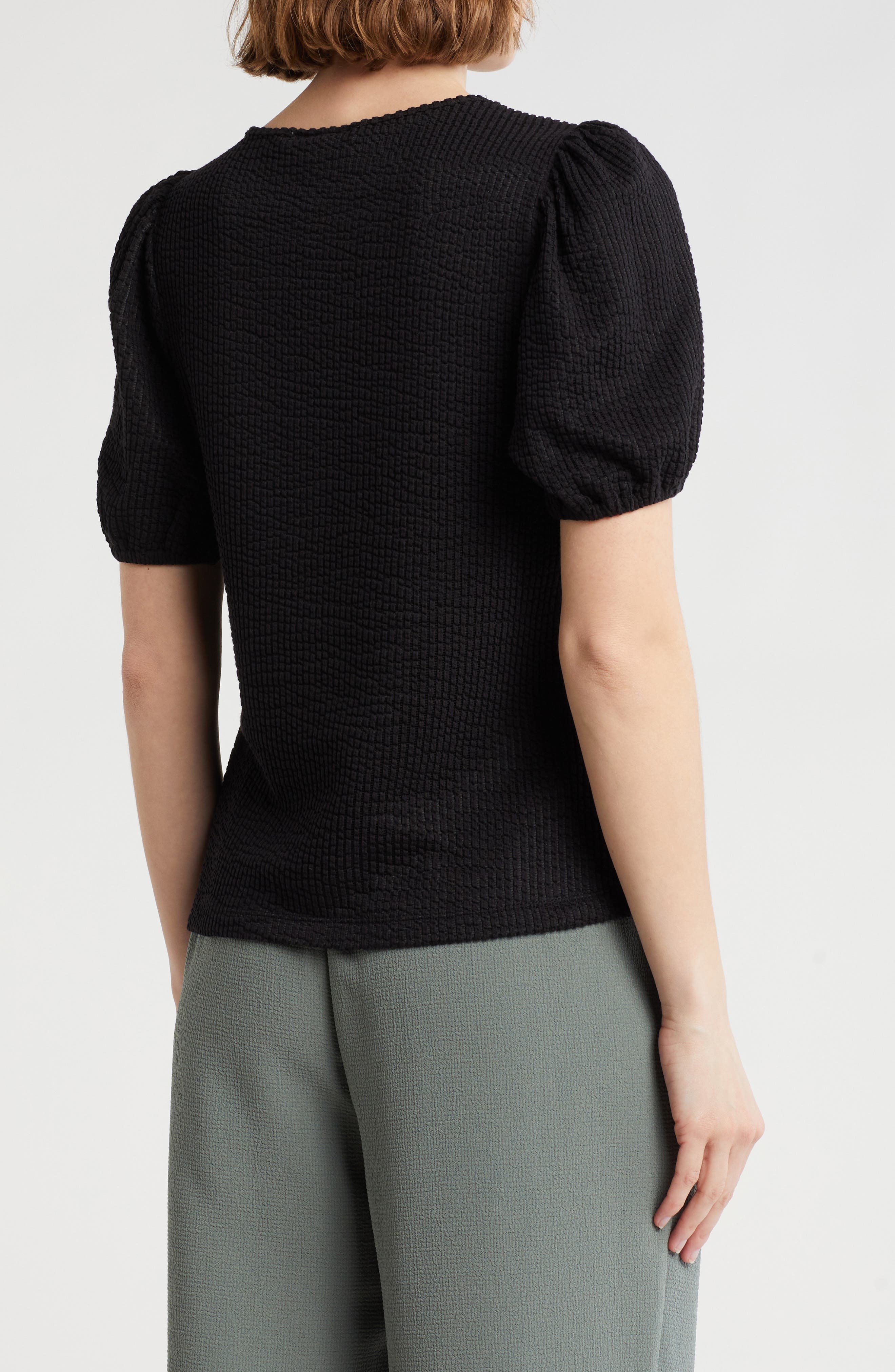 Rib Textured T-Shirt - image 2
