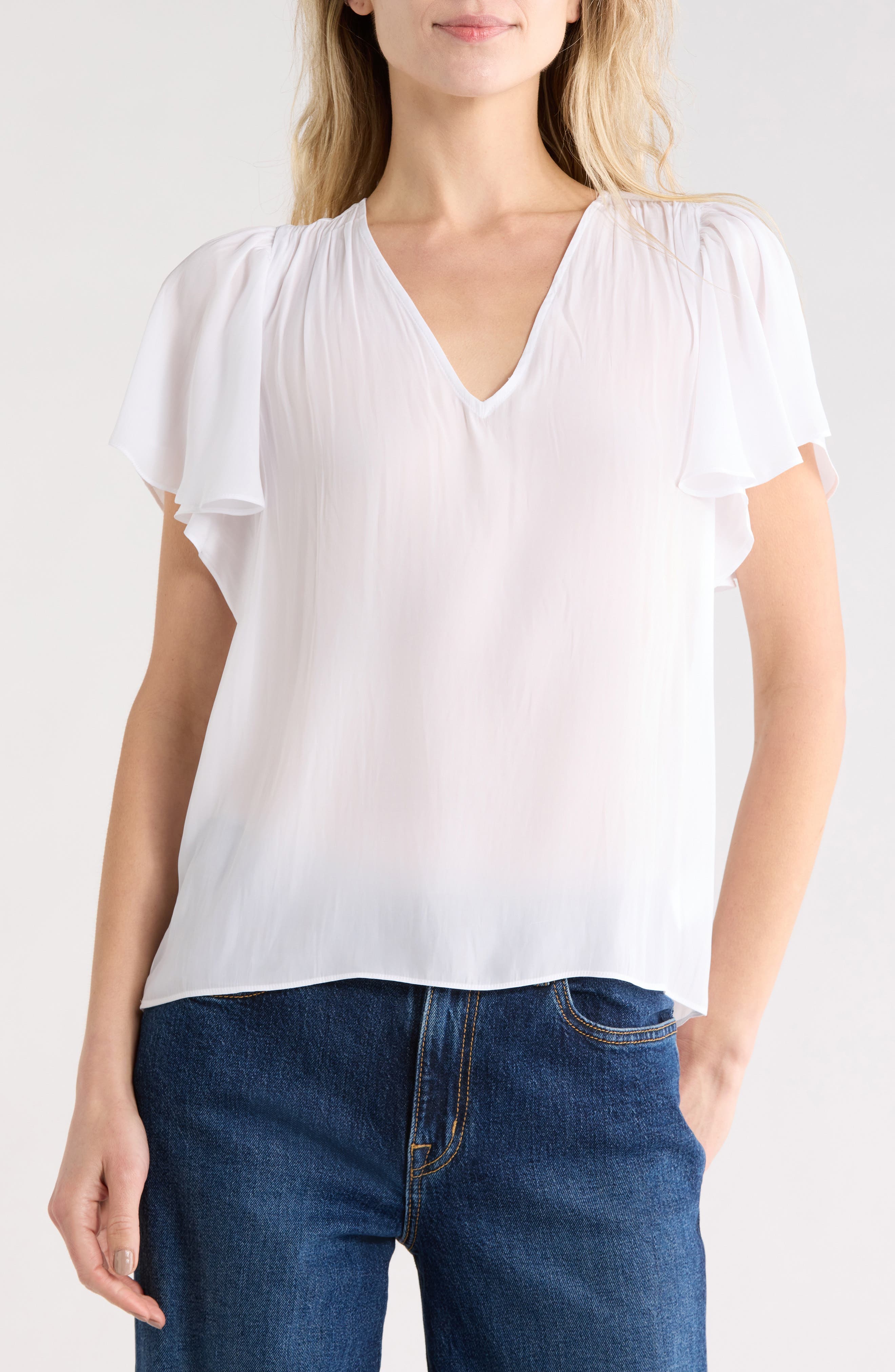 Bronta V-Neck Top - image 1