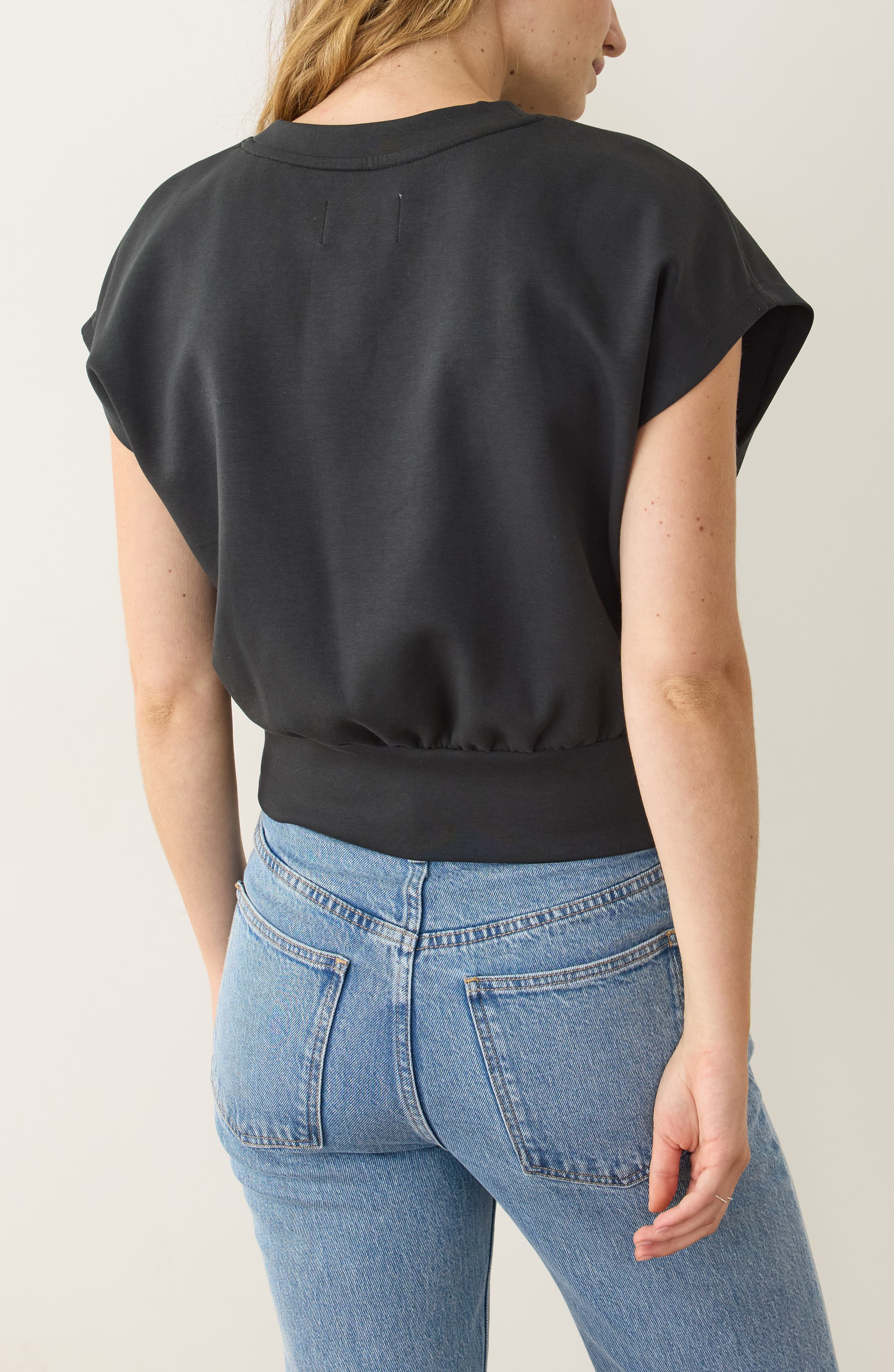 Nova Organic Cotton Blend Bubble Top - image 2