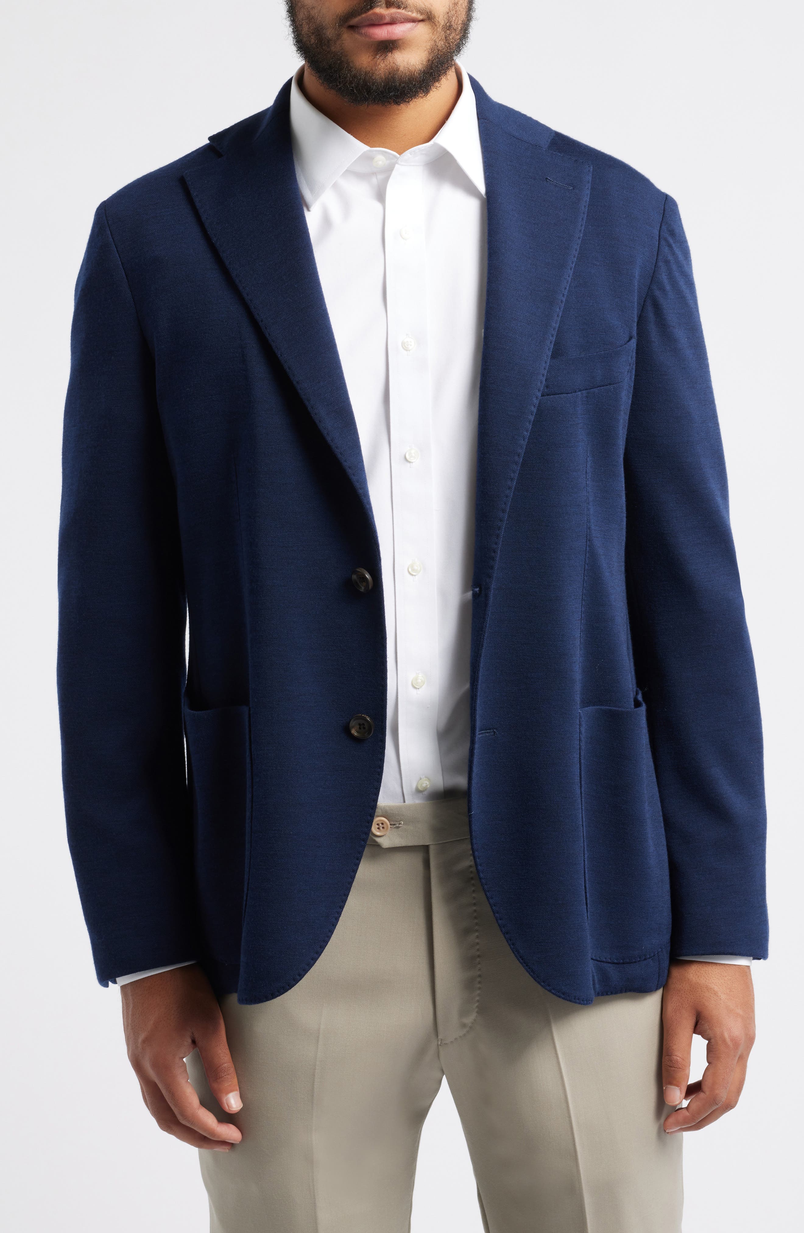 Wolsey Wool Sport Coat with Removable Zip Hoodie Bib - image 2