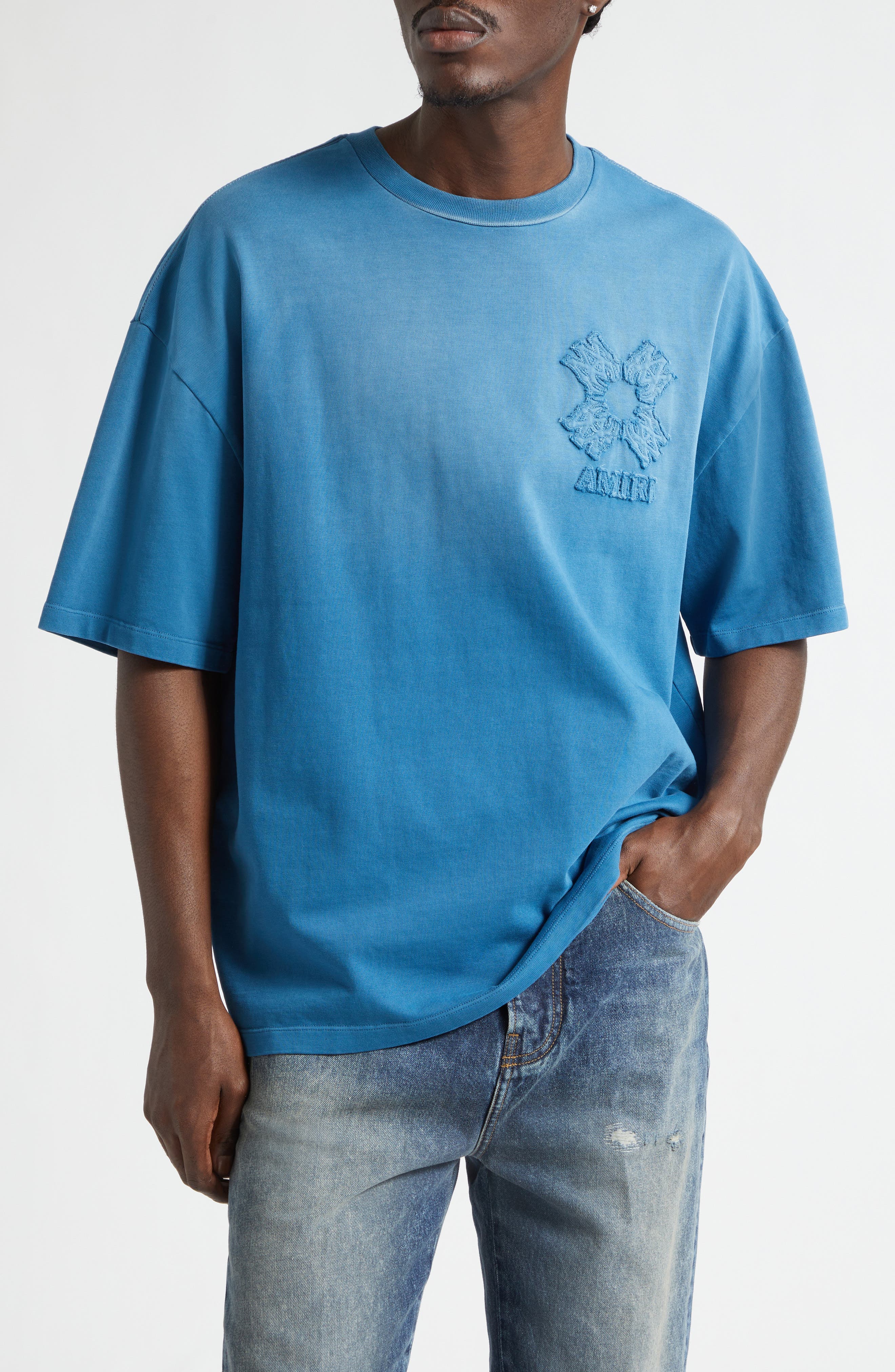 Oversize MA Quad Applique T-Shirt - image 1