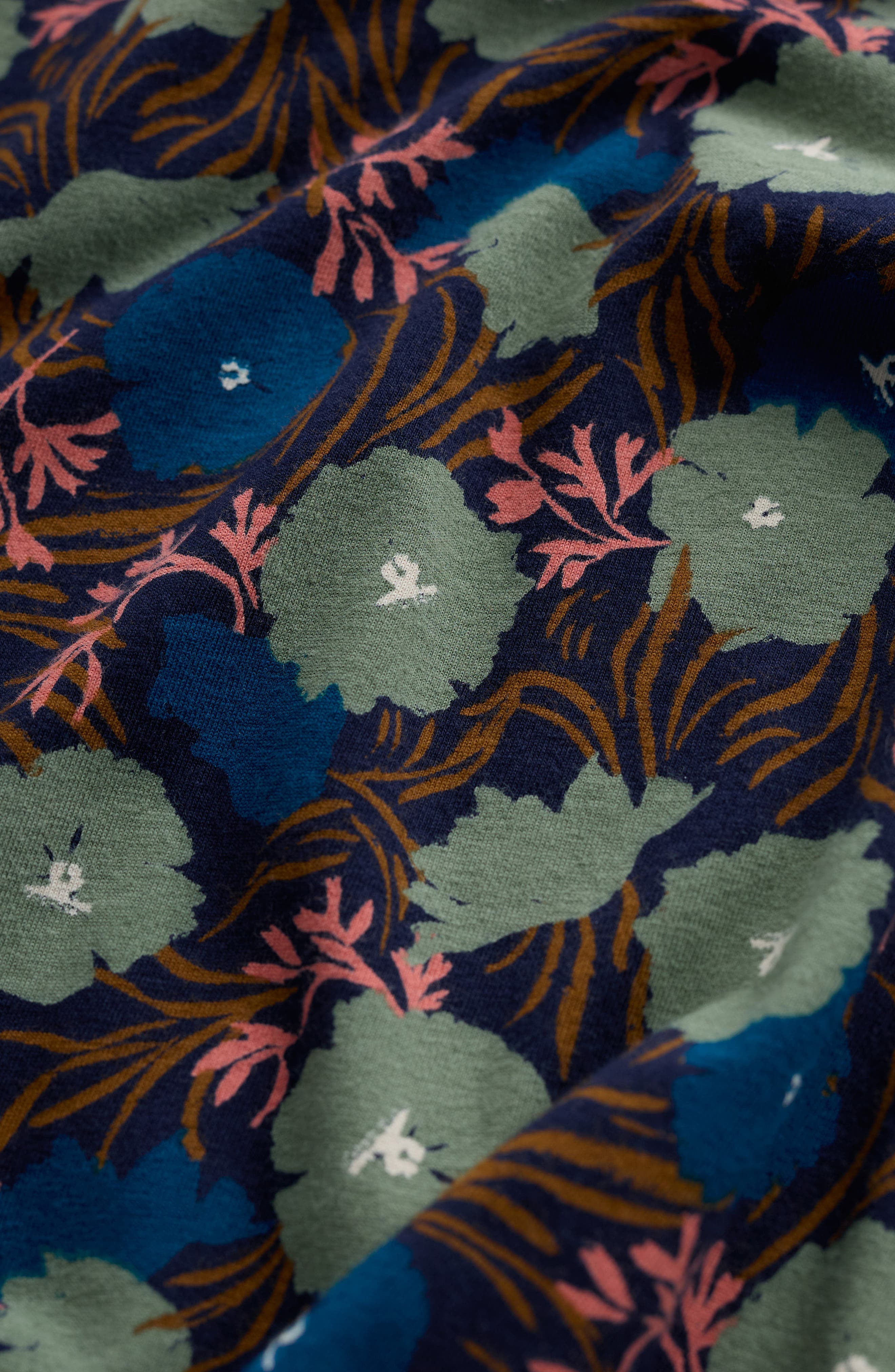 April Floral Stretch Organic Cotton Dress - image 2