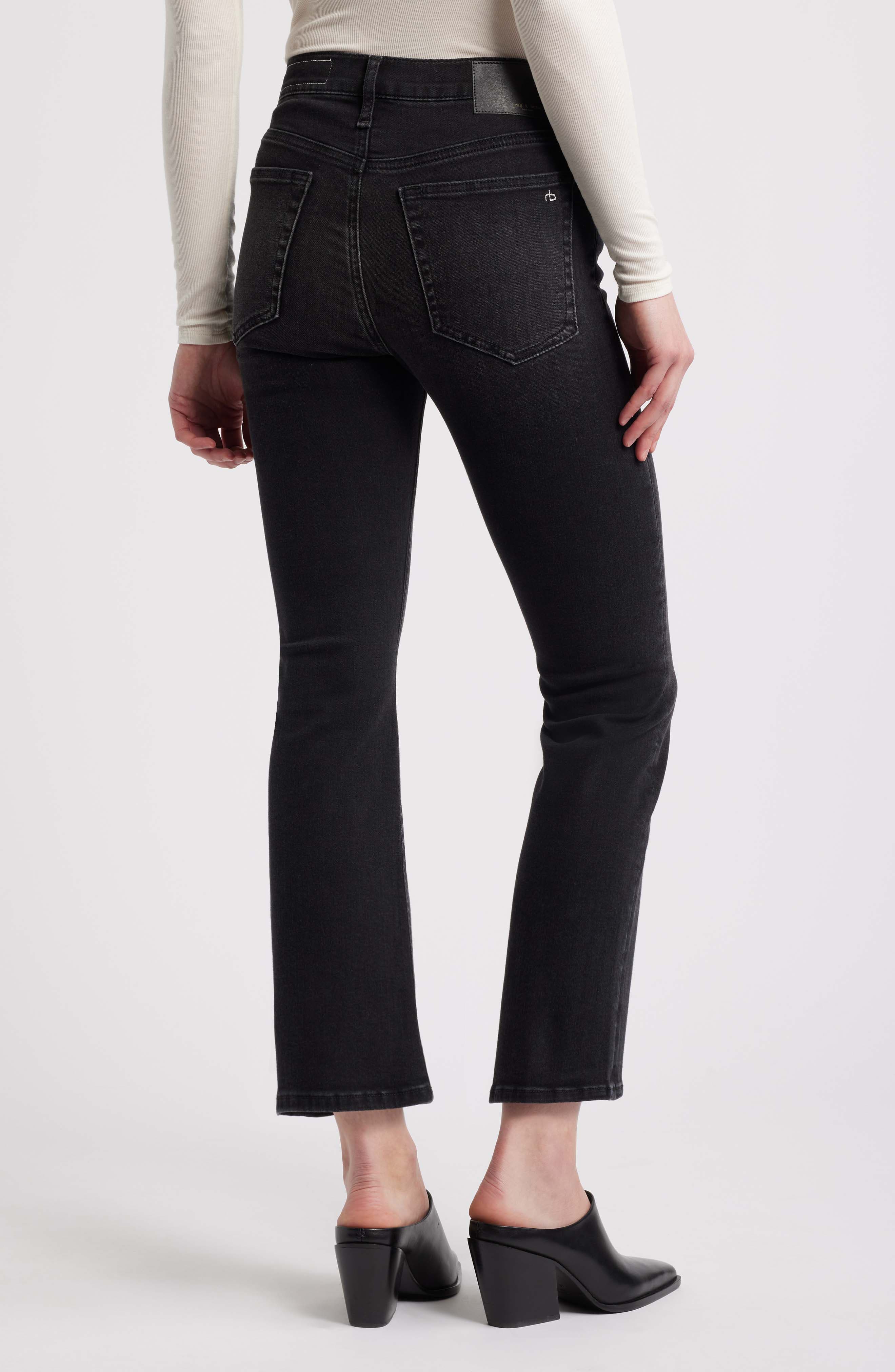 Peyton Mid Rise Ankle Bootcut Jeans - image 2