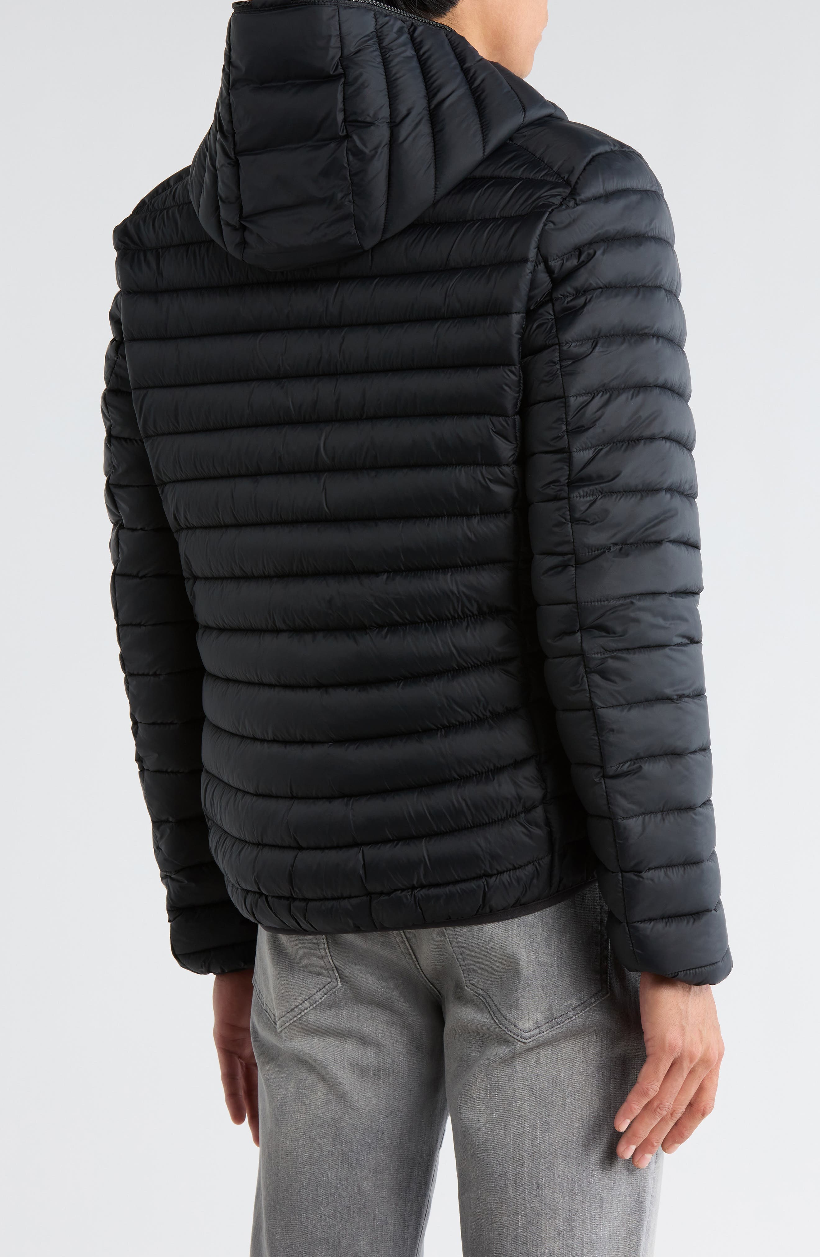 Luca Water Resistant Hooded Packable Puffer Jacket - image 2