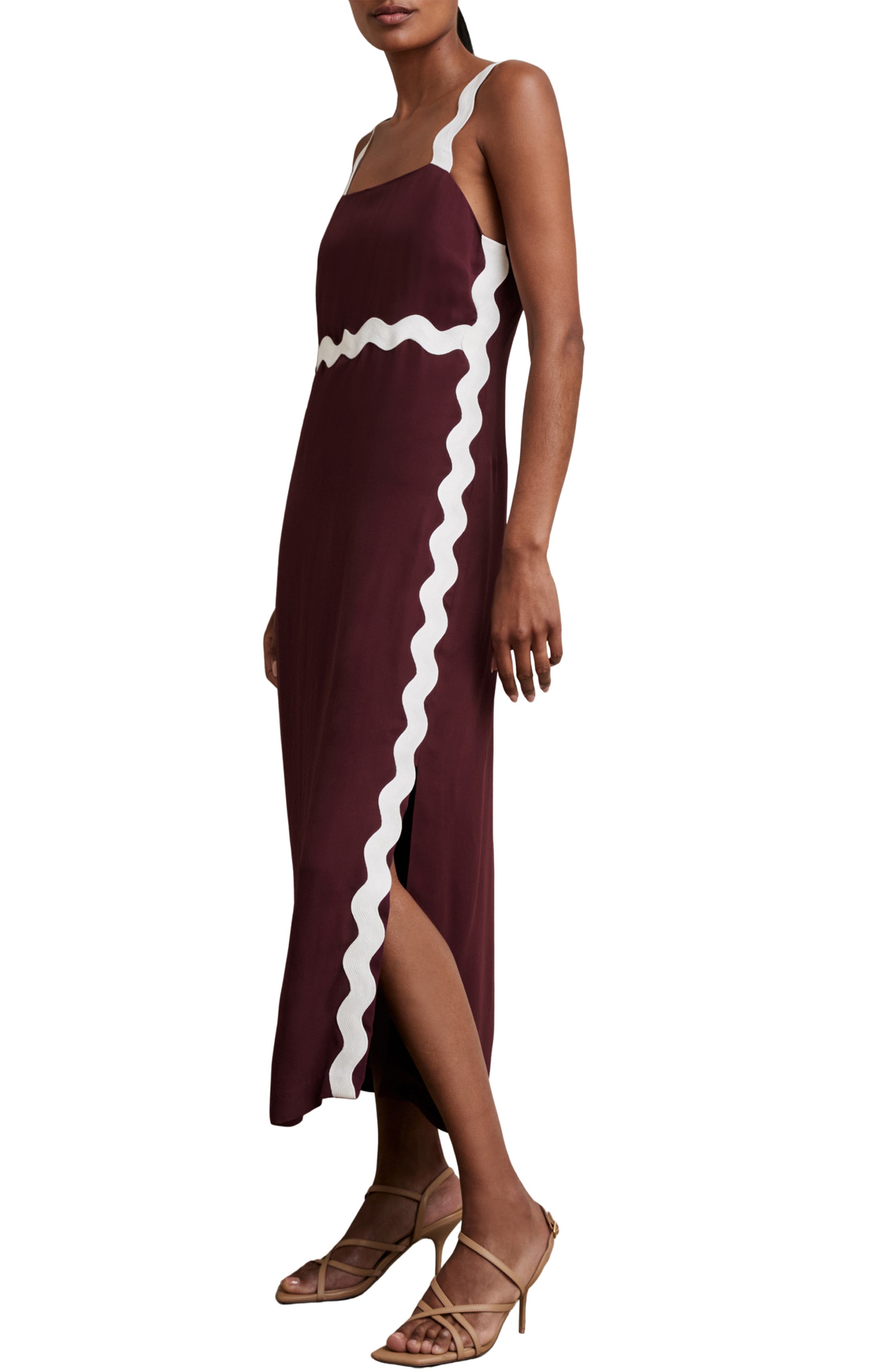 Asher Rickrack Maxi Dress - image 1