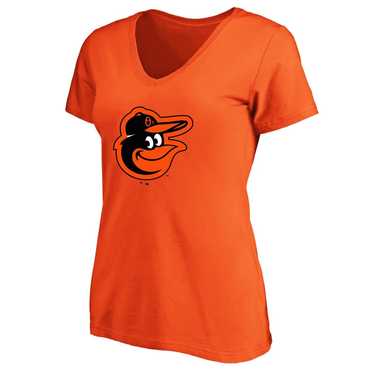 Women's Profile Pete Alonso Orange Baltimore Orioles Plus Size Name & Number V-Neck T-Shirt - image 2