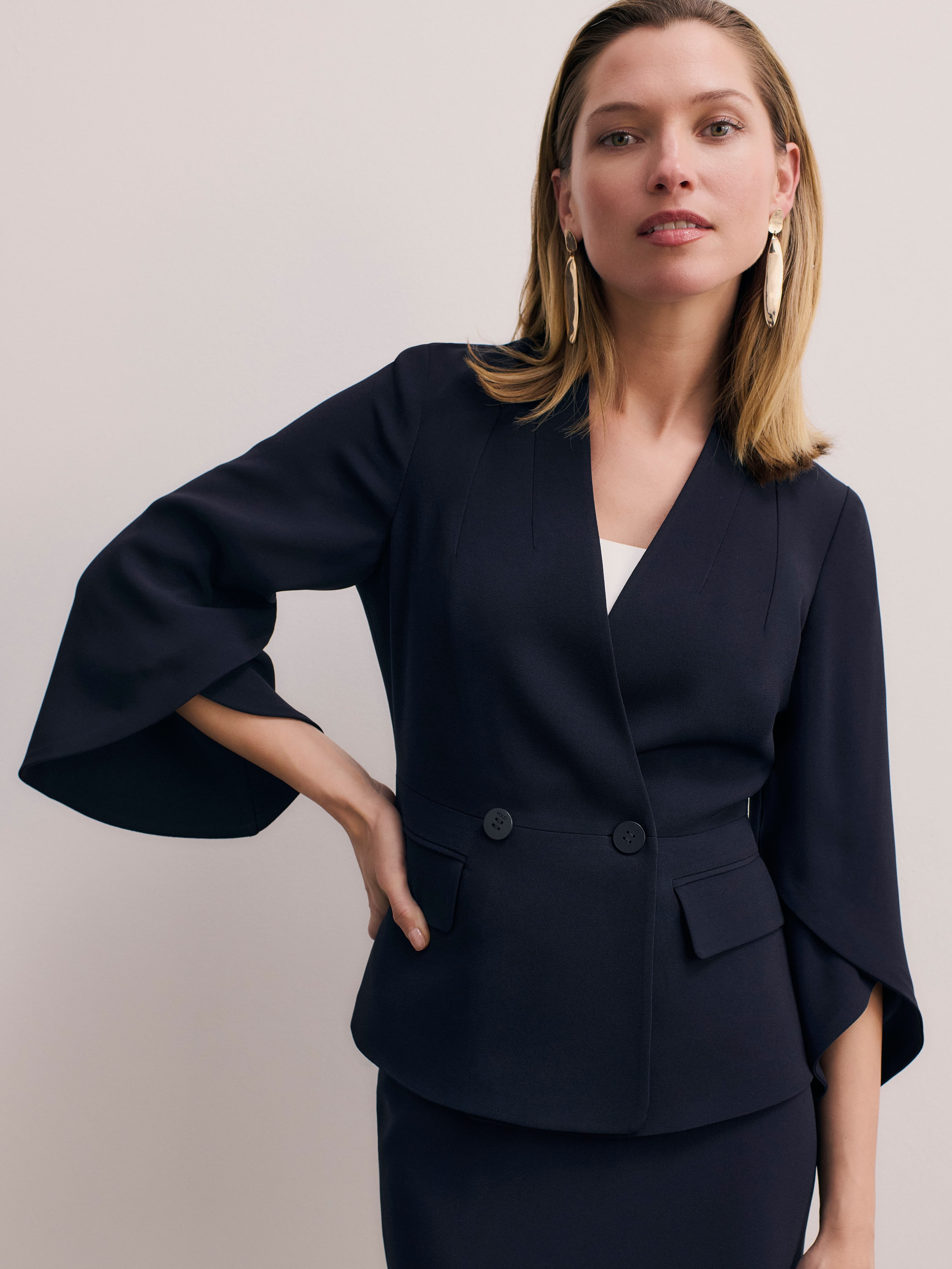 Ansdell Clever Crepe Blazer - image 1