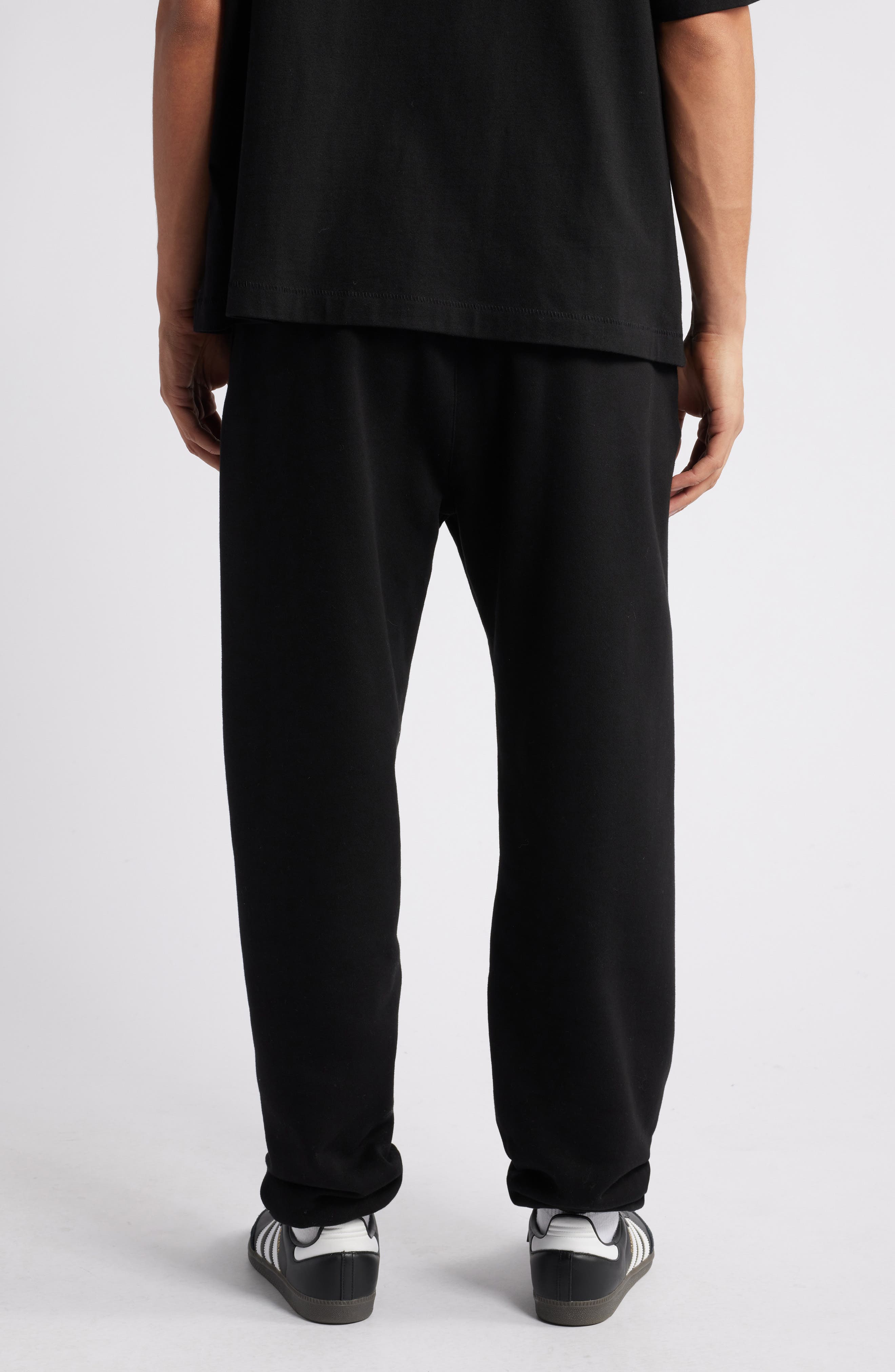 Cotton Blend Fleece Sweatpants - image 2