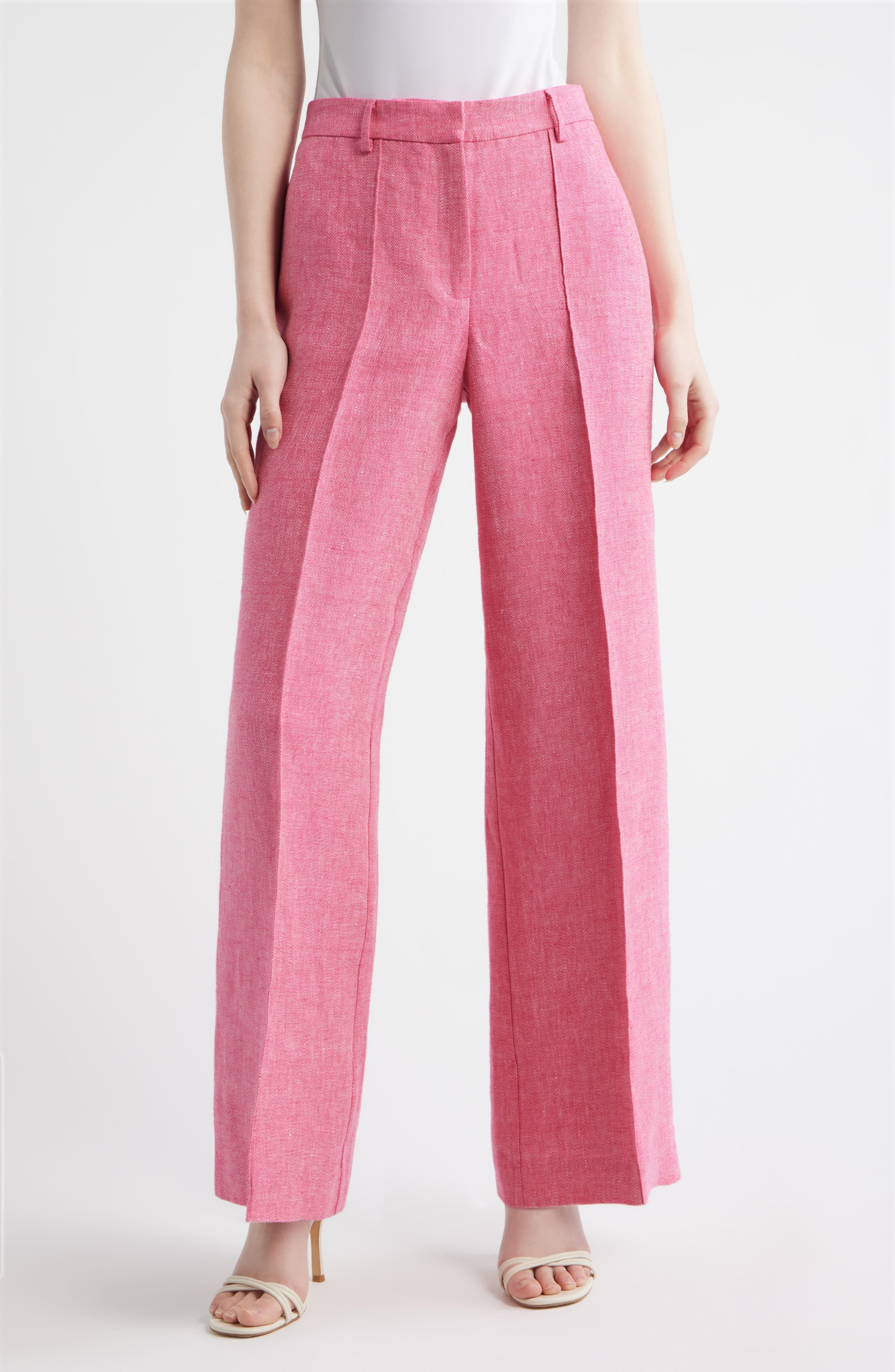 The Kenna Wide Leg Linen Pants - image 1