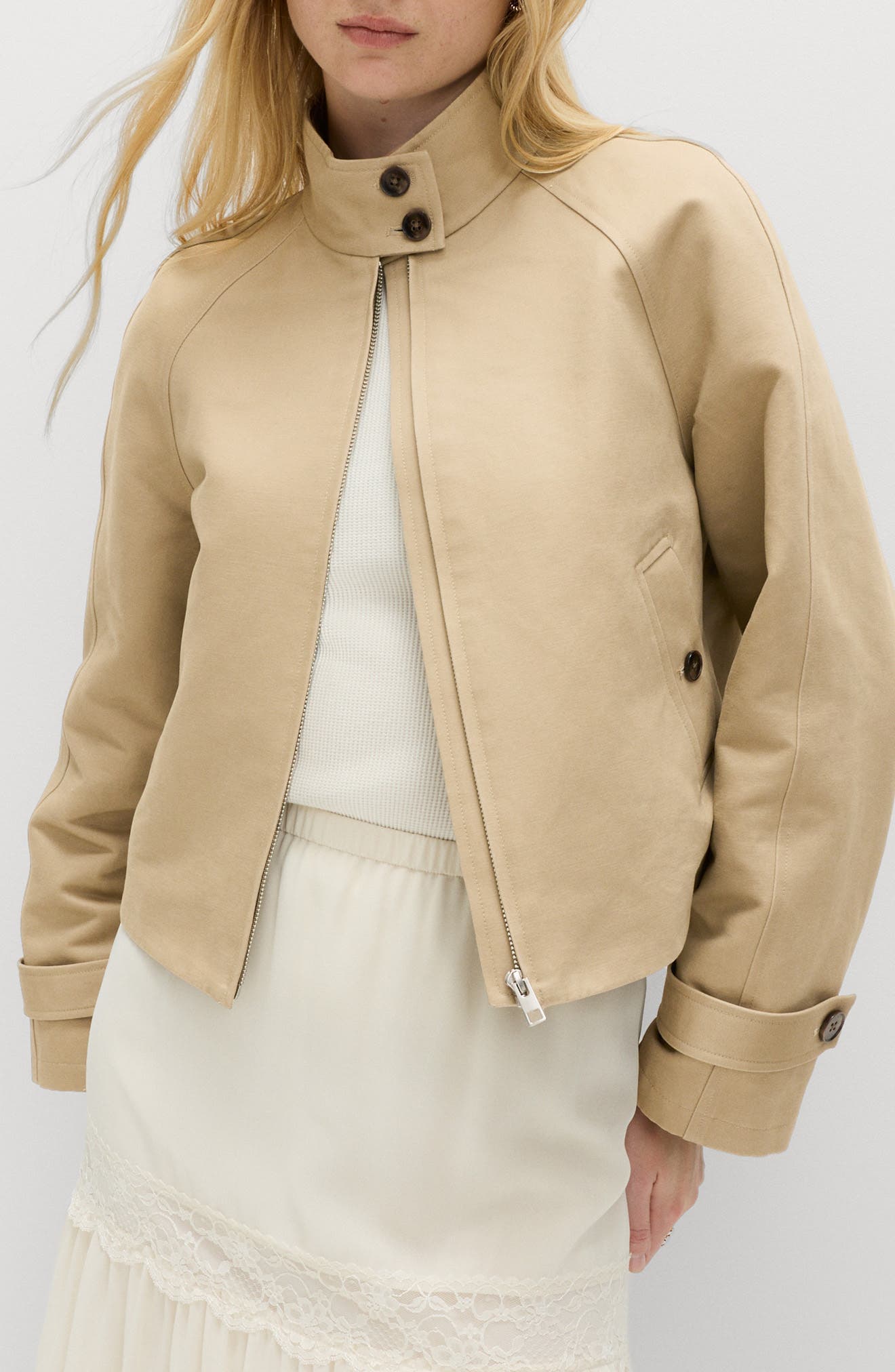 Stand Collar Jacket - image 1