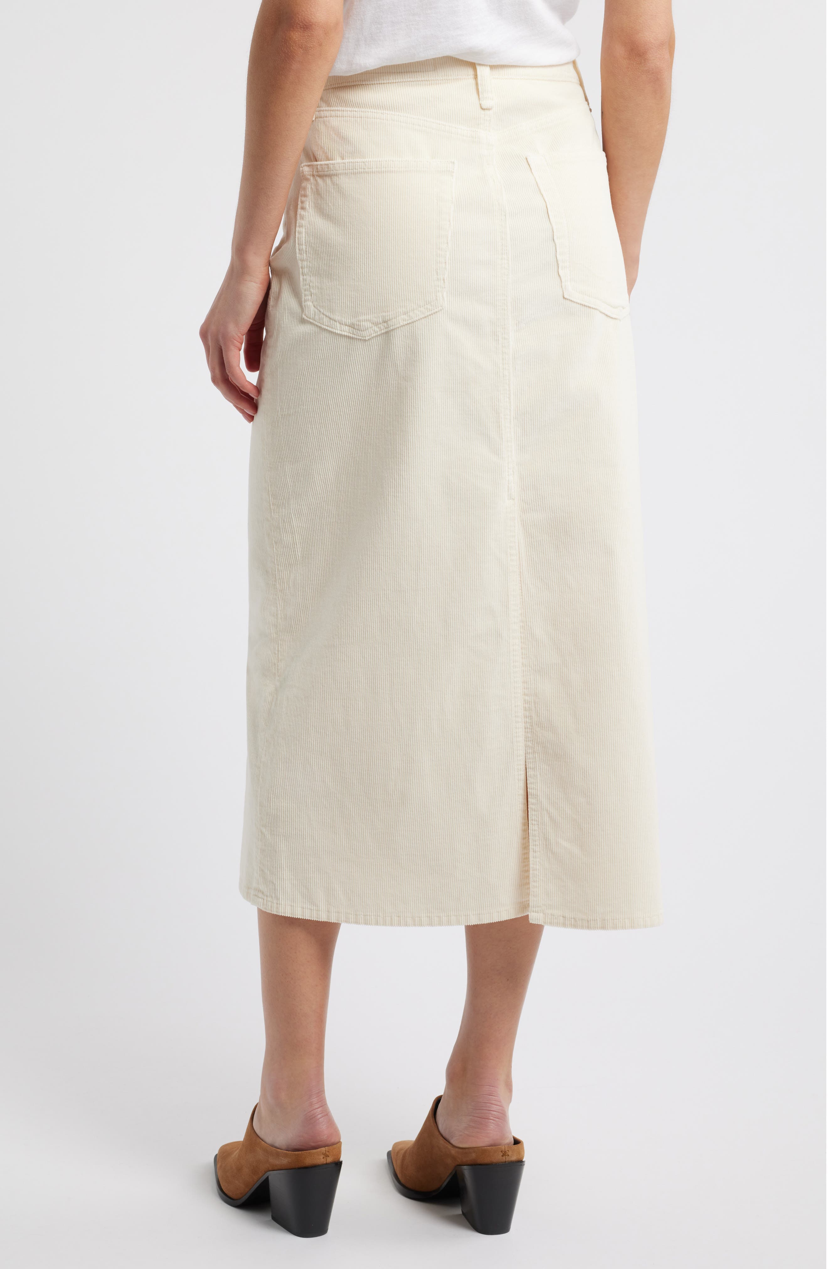 Gillian Corduroy Midi Skirt - image 2