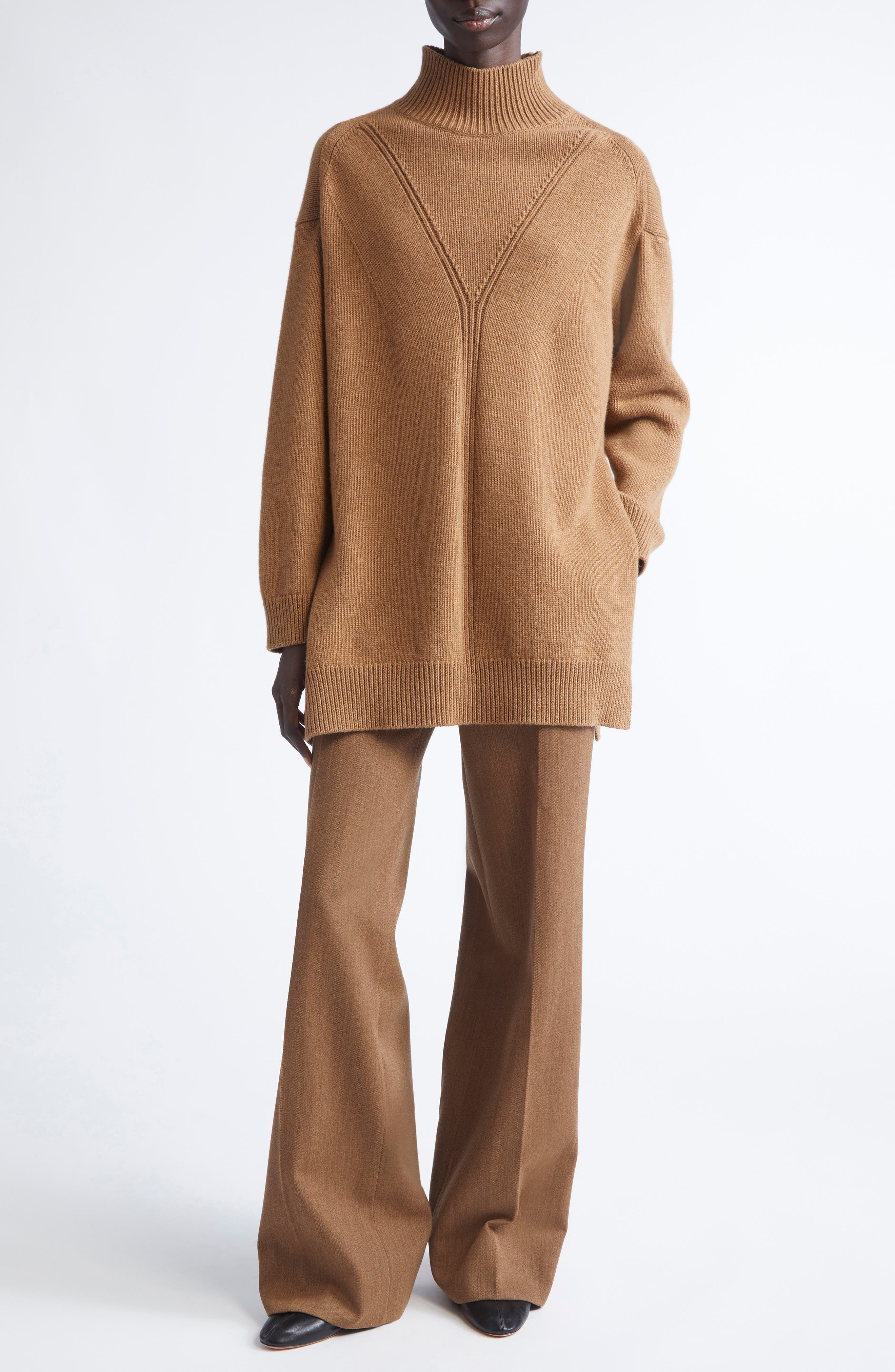 Loletta Boyfriend Wool & Cashmere Sweater - image 2