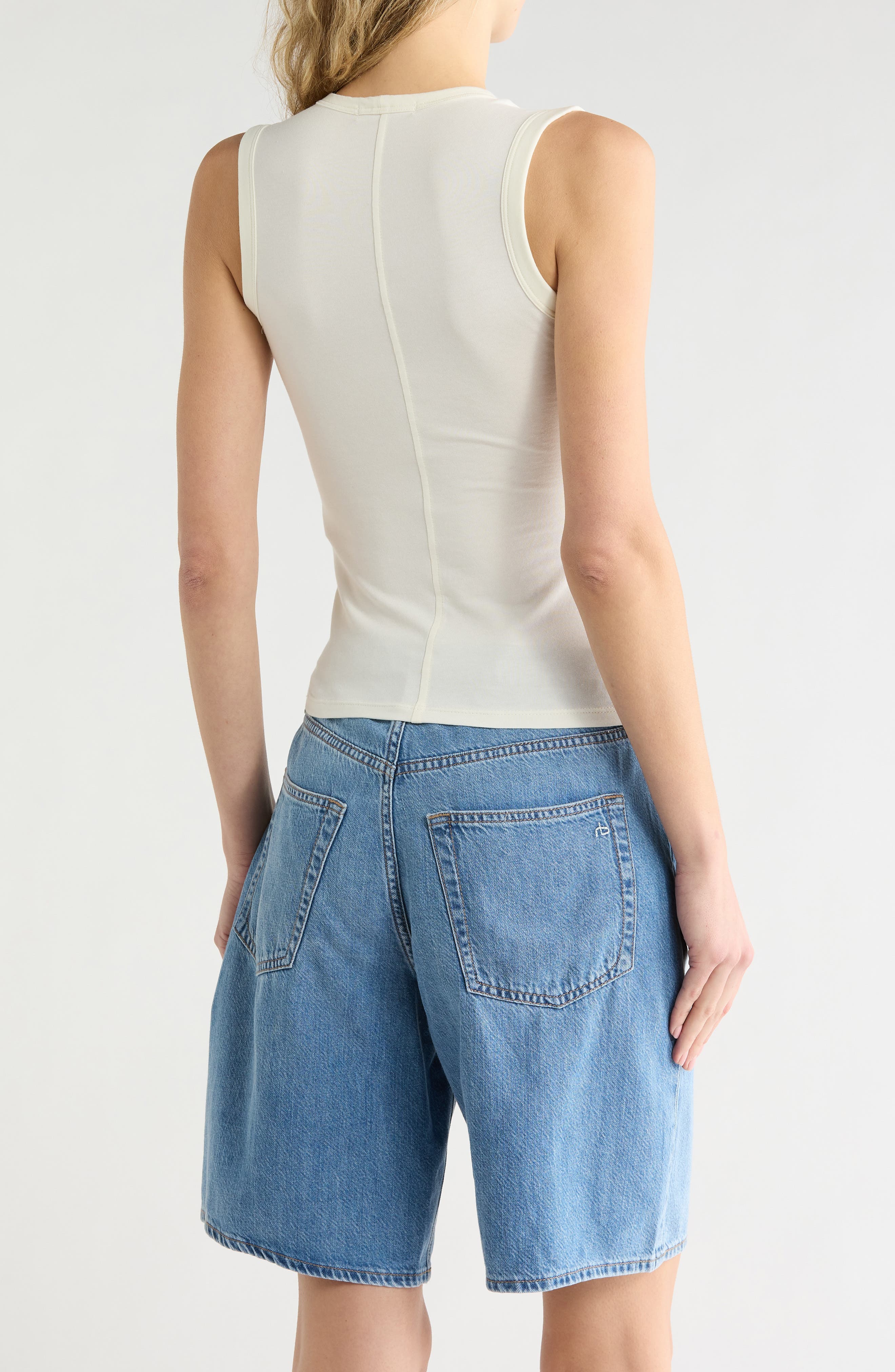 Lucy V-Neck Sleeveless Top - image 4