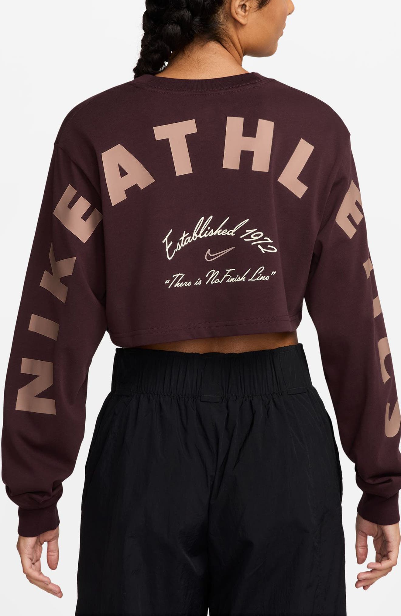 Sportswear Long Sleeve Crop T-Shirt - image 4