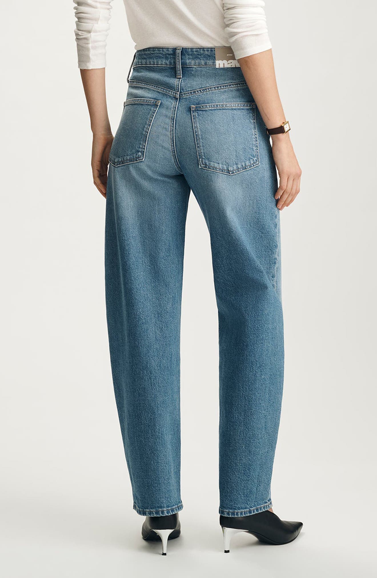 Nica High Waist Barrel Leg Jeans - image 2