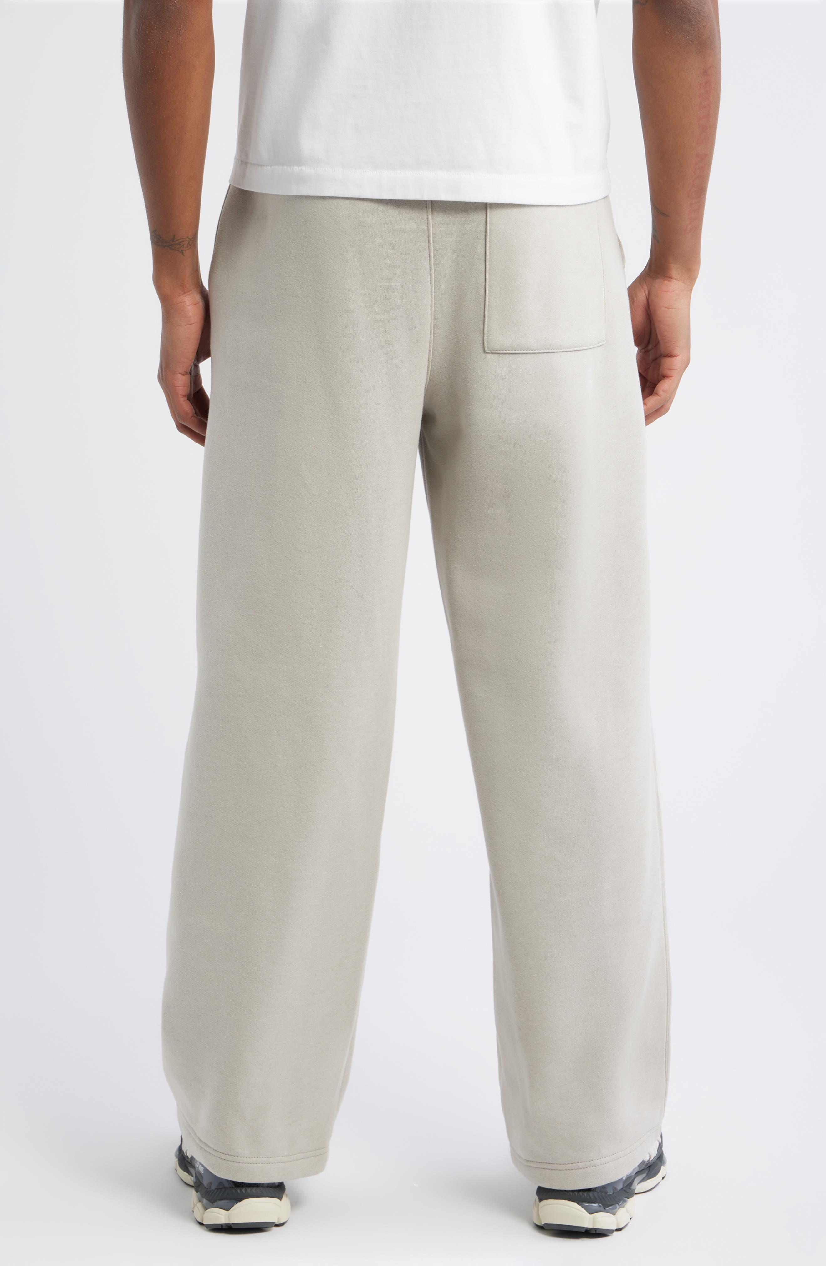 Straight Leg Fleece Sweatpants - image 4