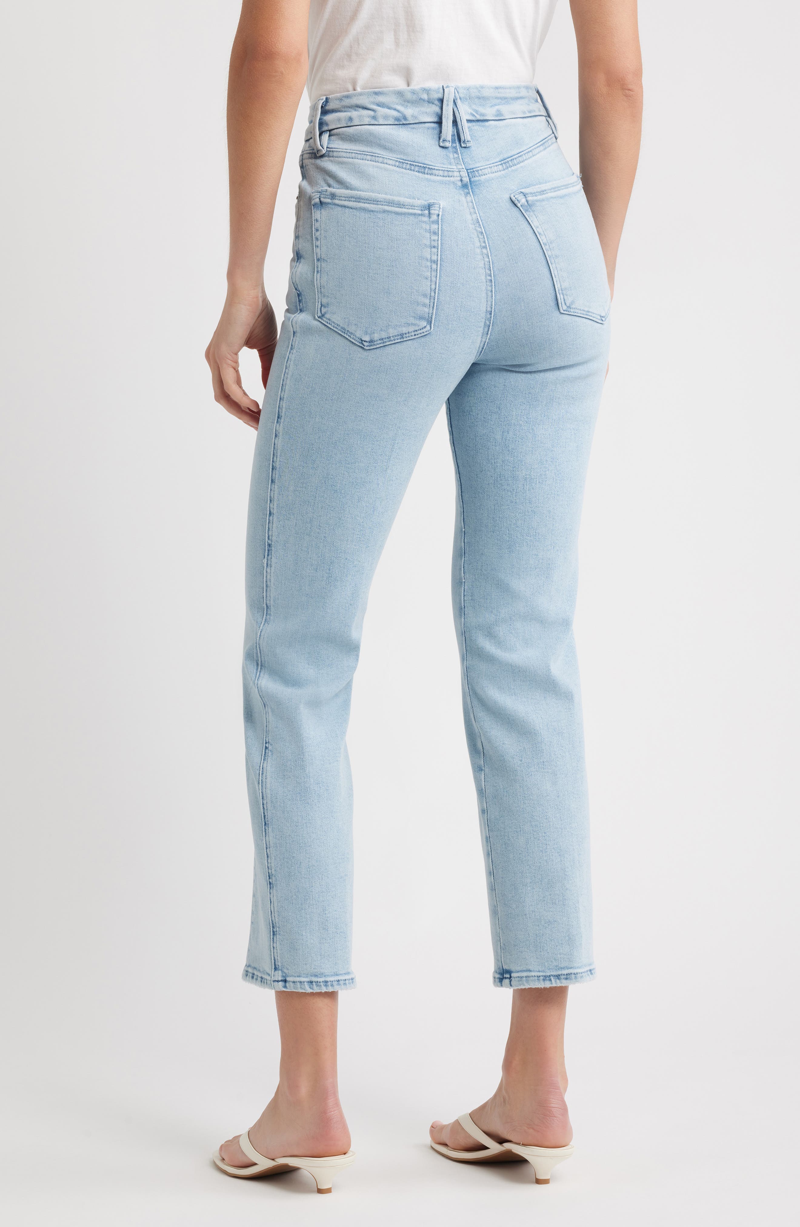 Good Curve High Waist Straight Leg Compression Jeans - image 2
