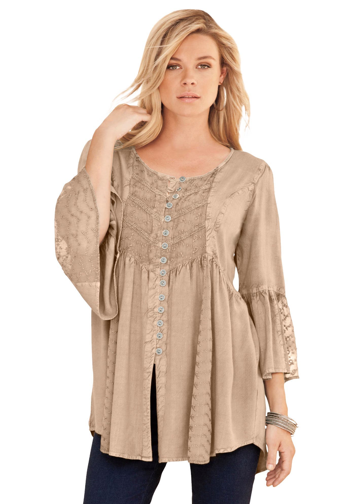 Taylor Acid Wash Big Shirt - image 1