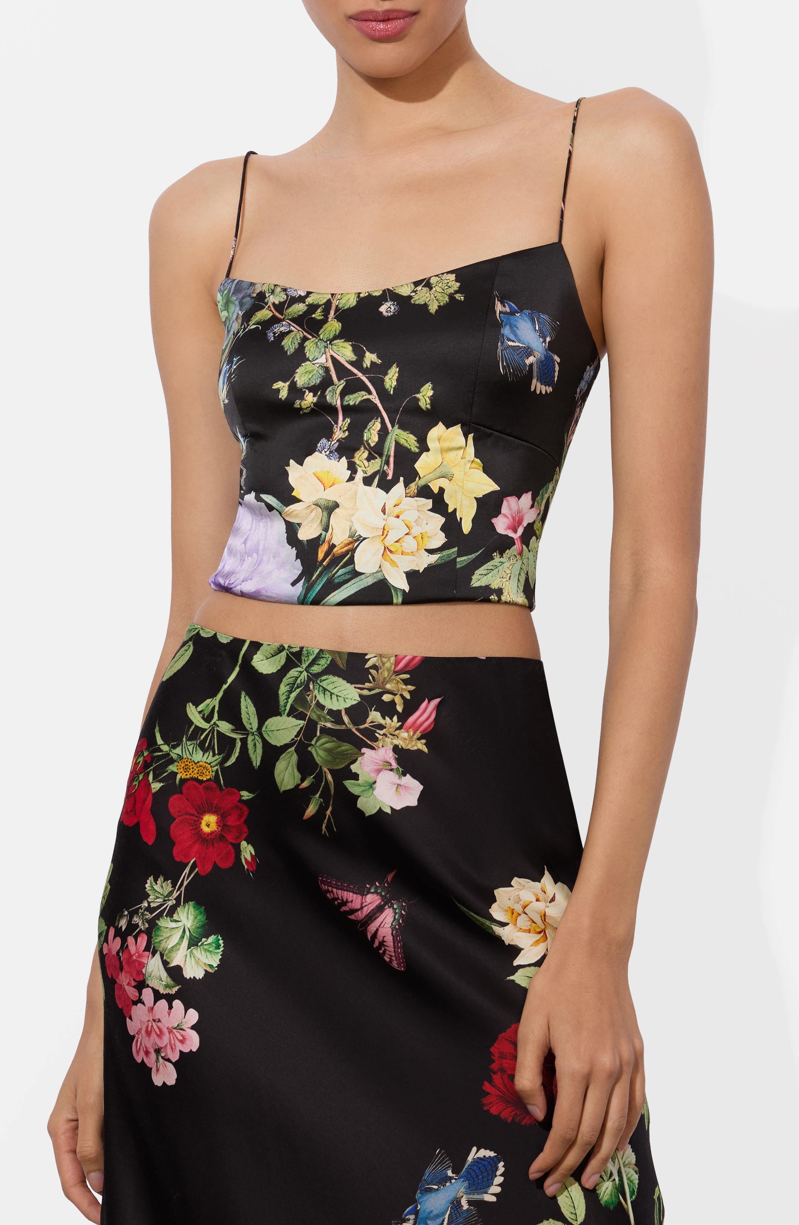 Saylor Bustier Crop Camisole - image 1