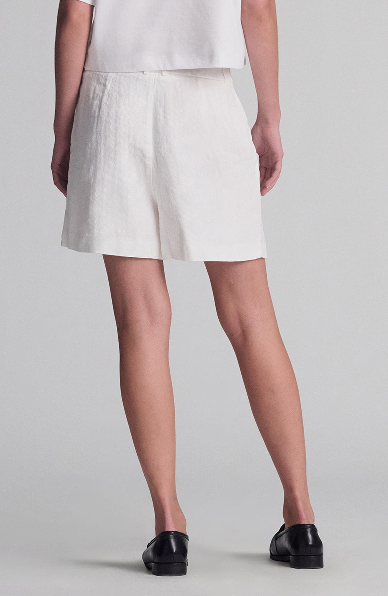 Woven Linen Shorts - image 2