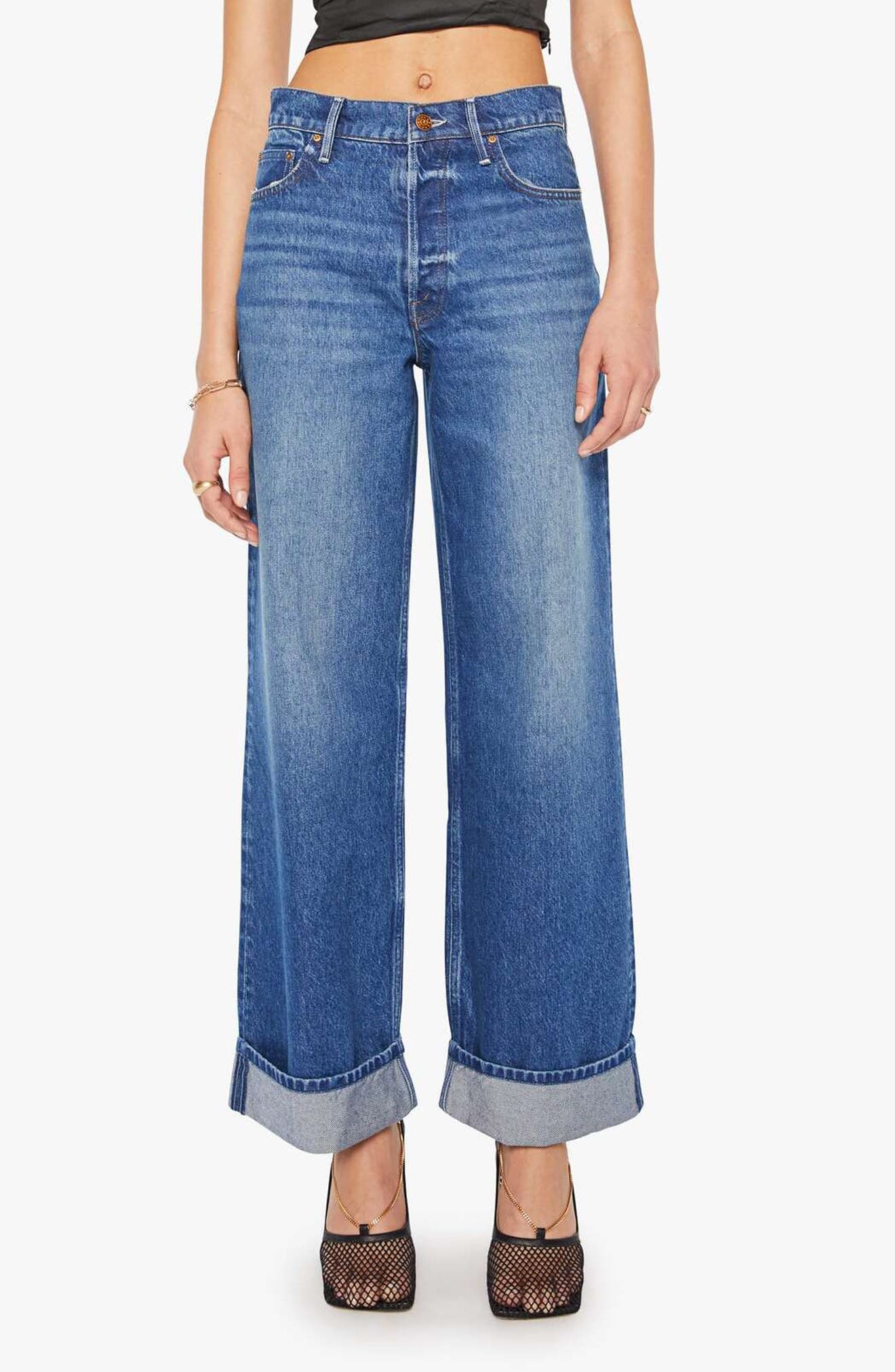 The Smoothie Skimp Cuffed Wide Leg Jeans - image 1