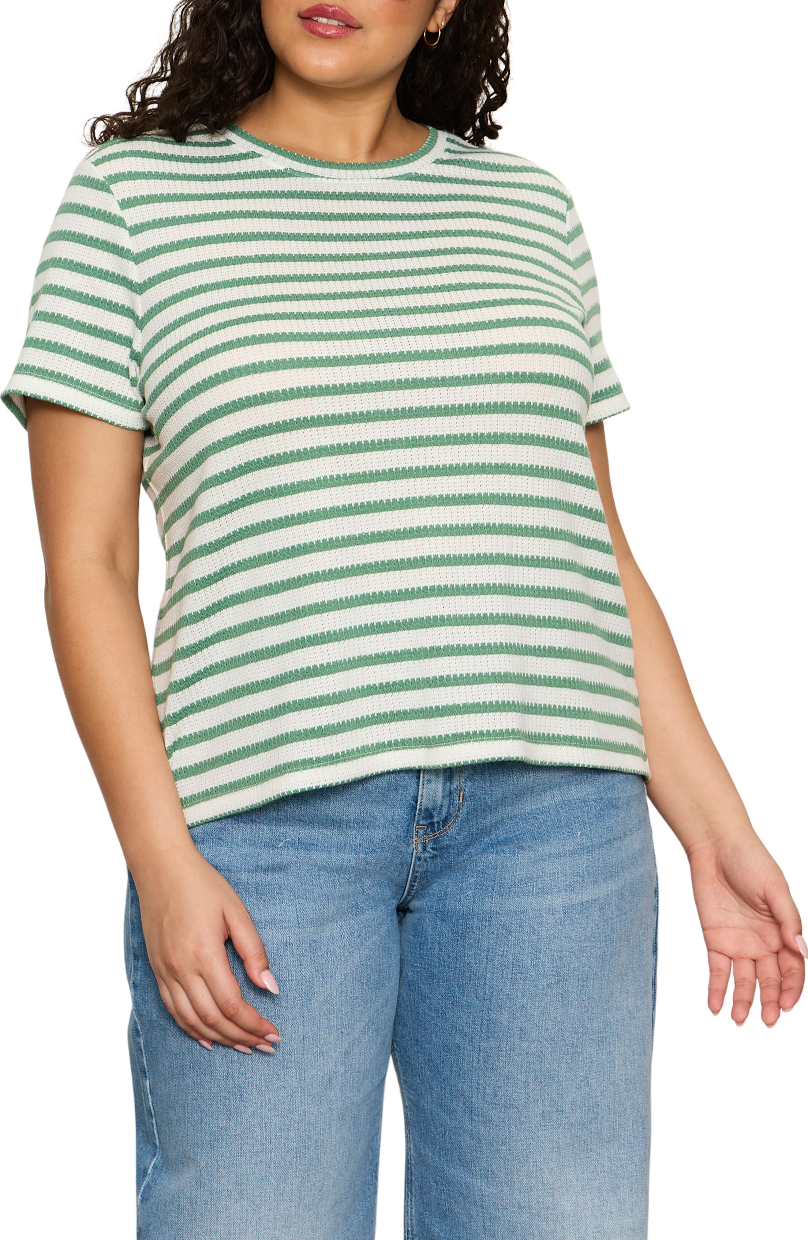 Perfect Stripe Relaxed Fit T-Shirt - image 5