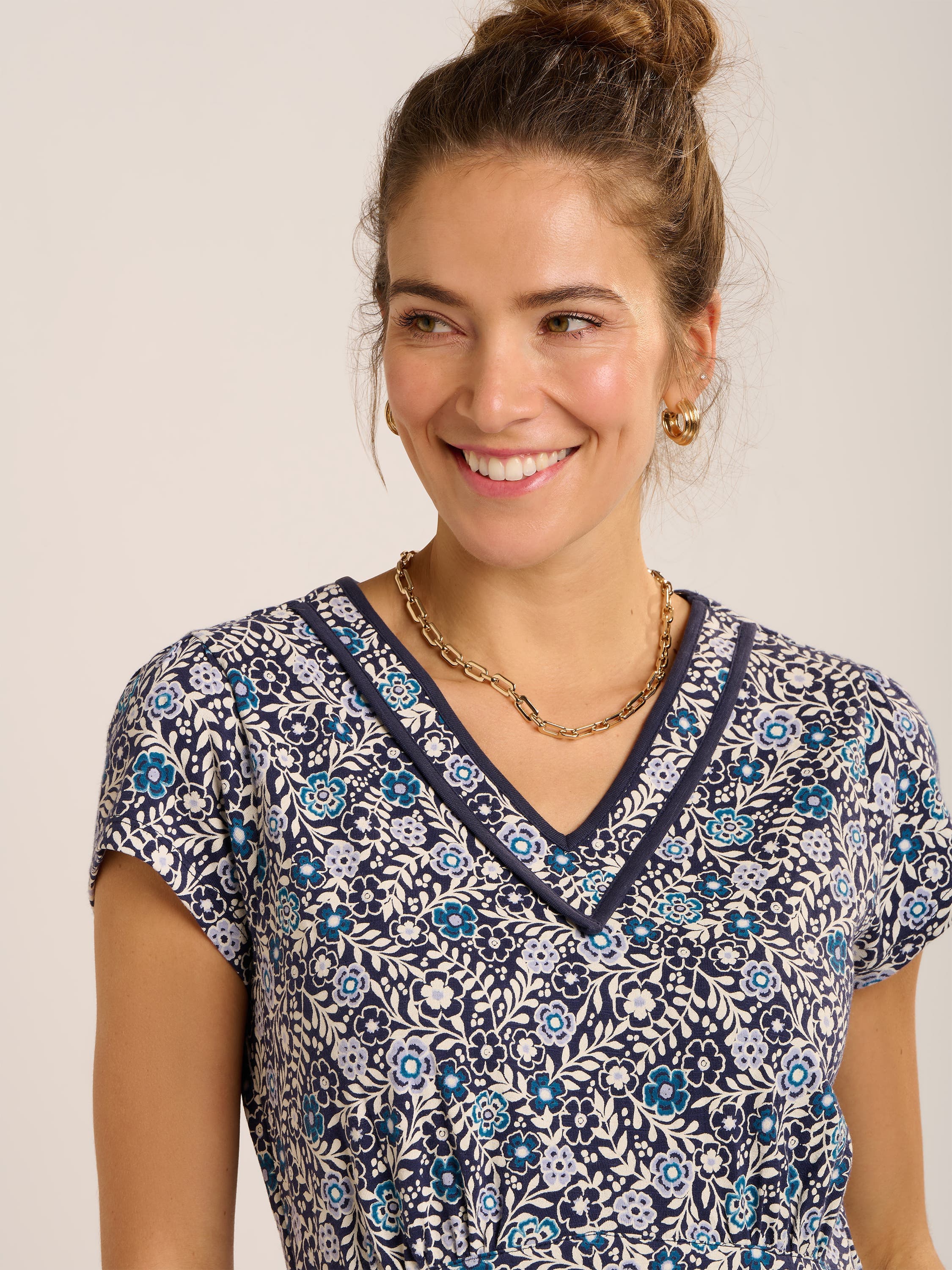 Lucia Tiered Midi Dress - image 2