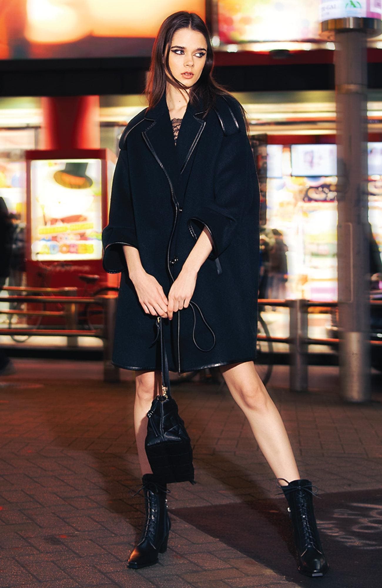 Incomplete Kiss Trimmed Coat - image 2