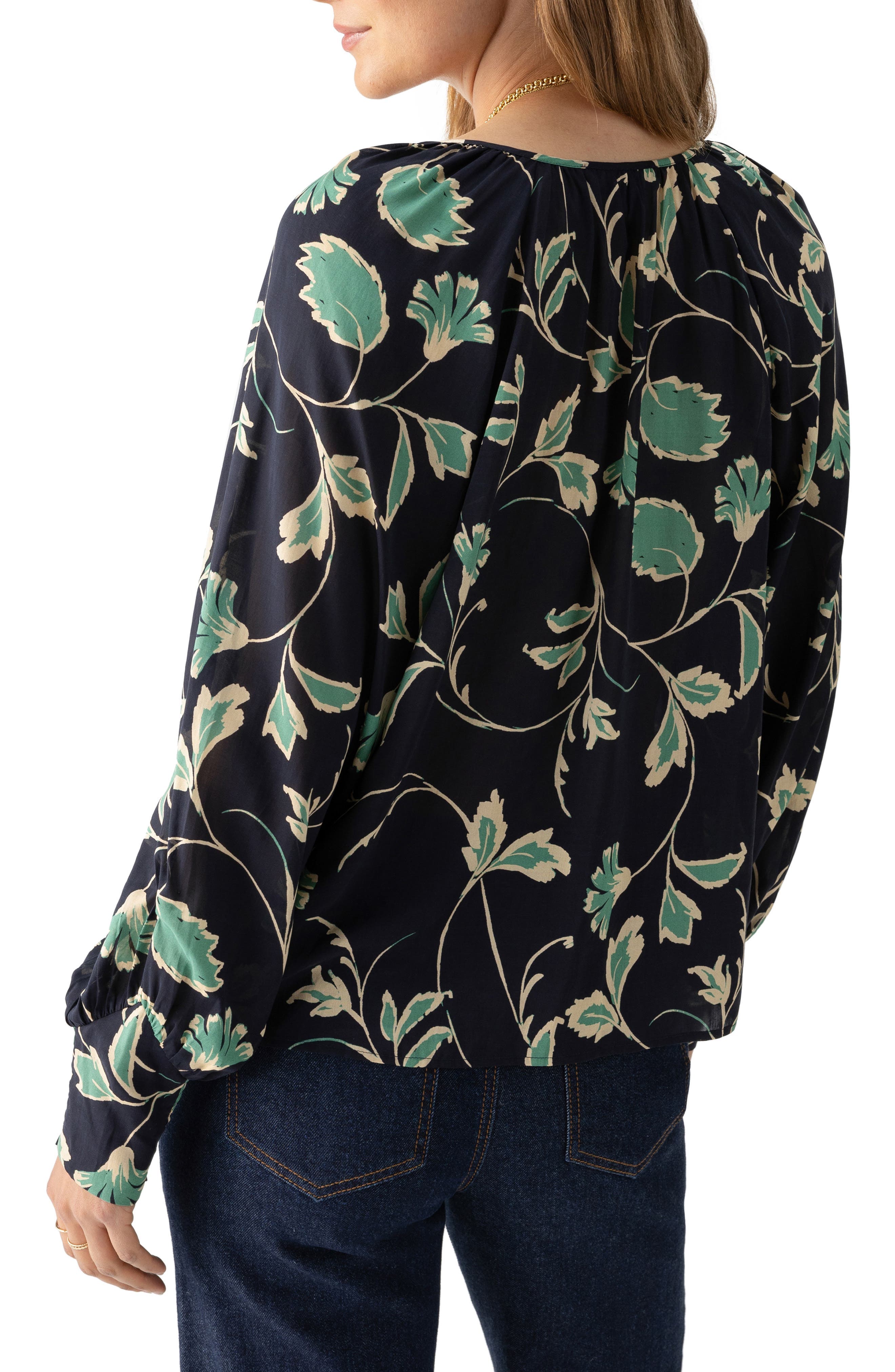Garden Print Button-Up Shirt - image 2