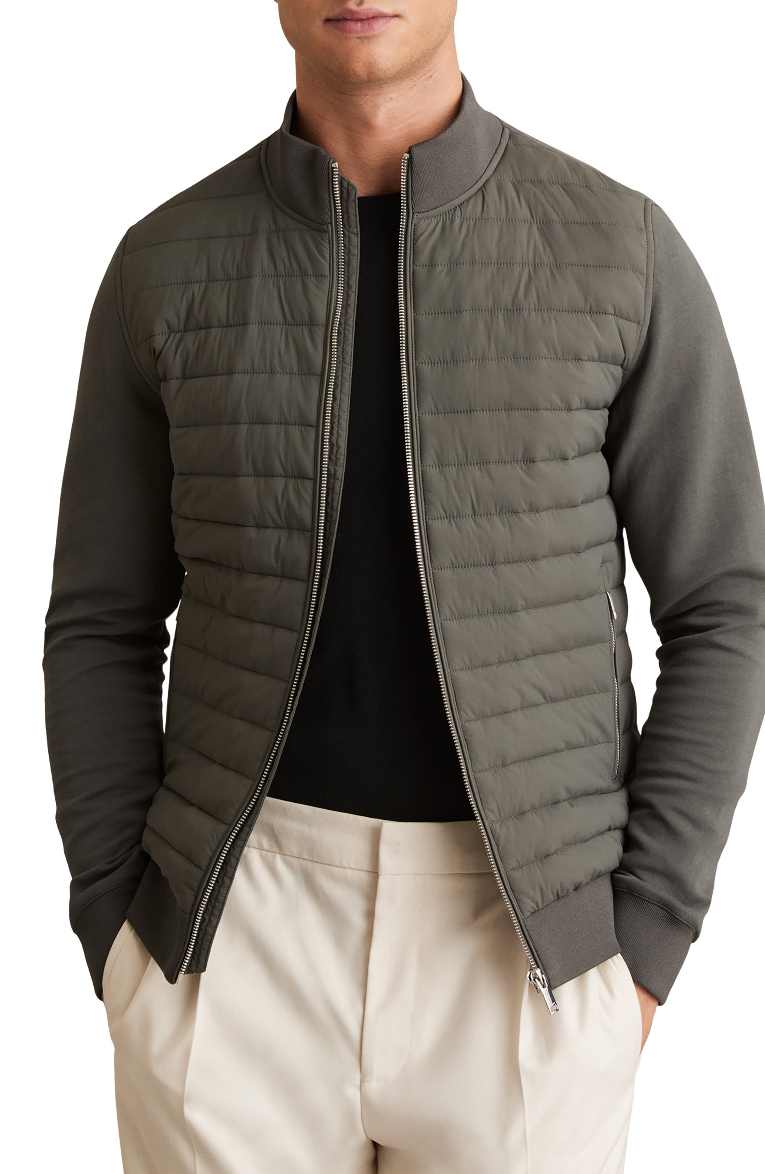 Freddie Mixed Media Jacket - image 1