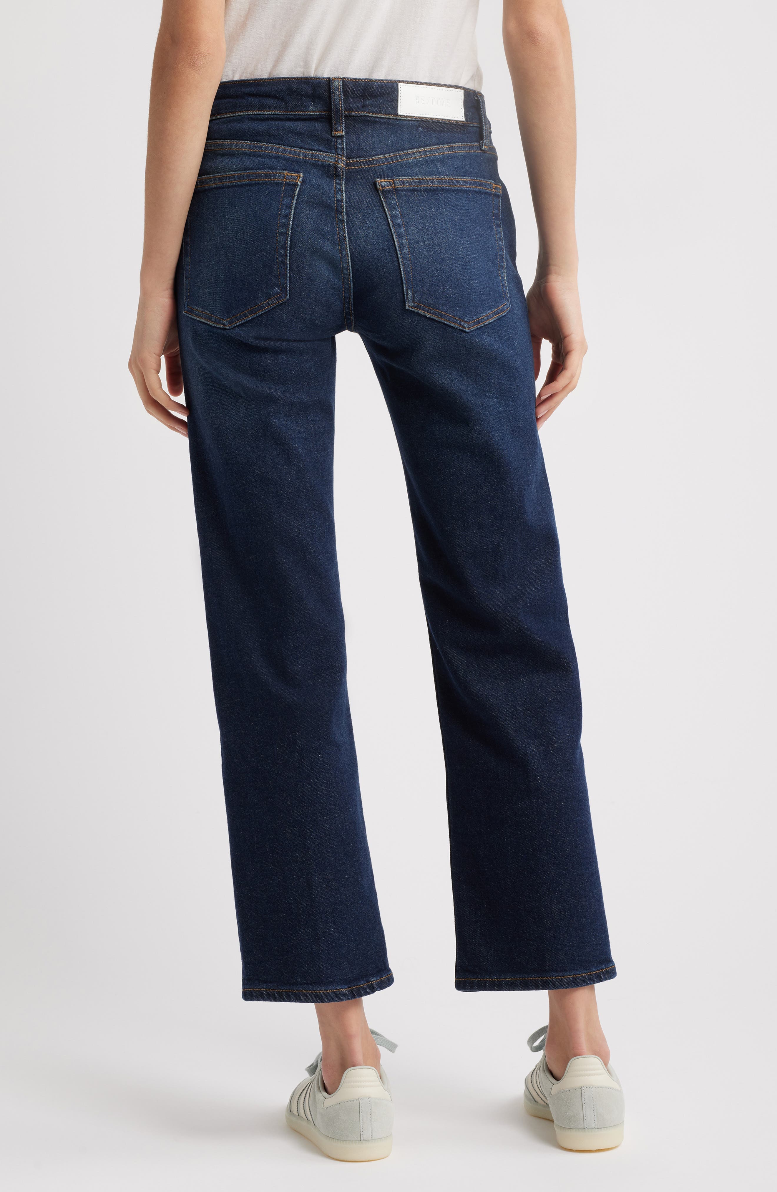 Slim Straight Crop Jeans - image 2