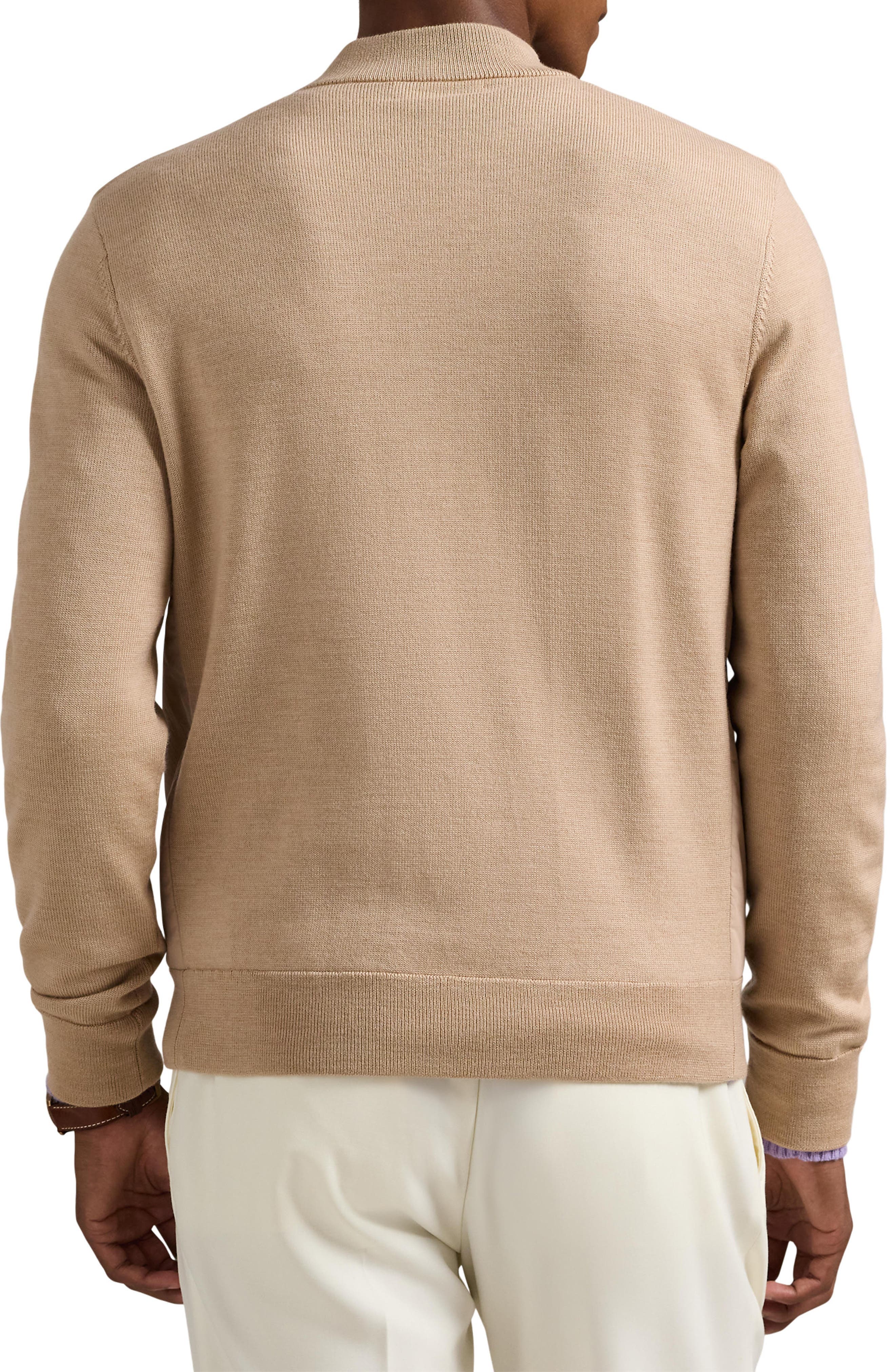 Wool Blend Zip-Up Jacket - image 2