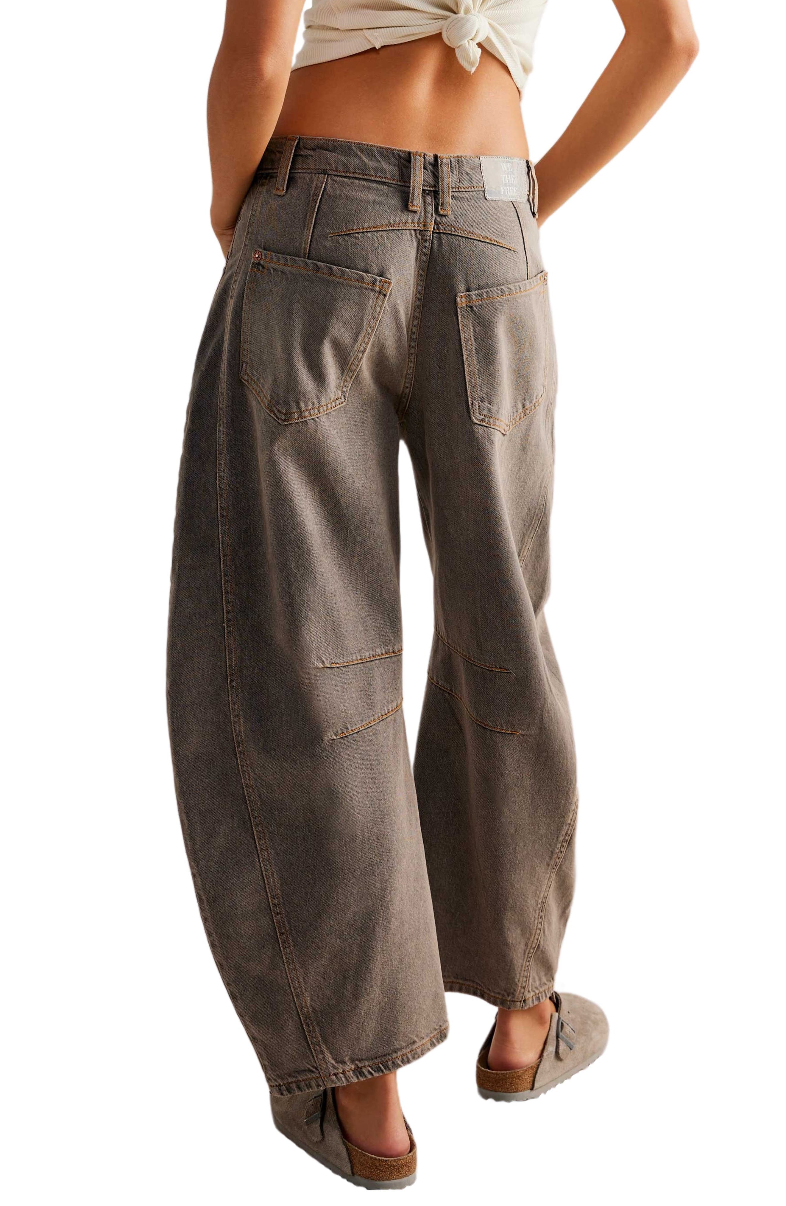 Good Luck Mid Rise Barrel Leg Jeans - image 2
