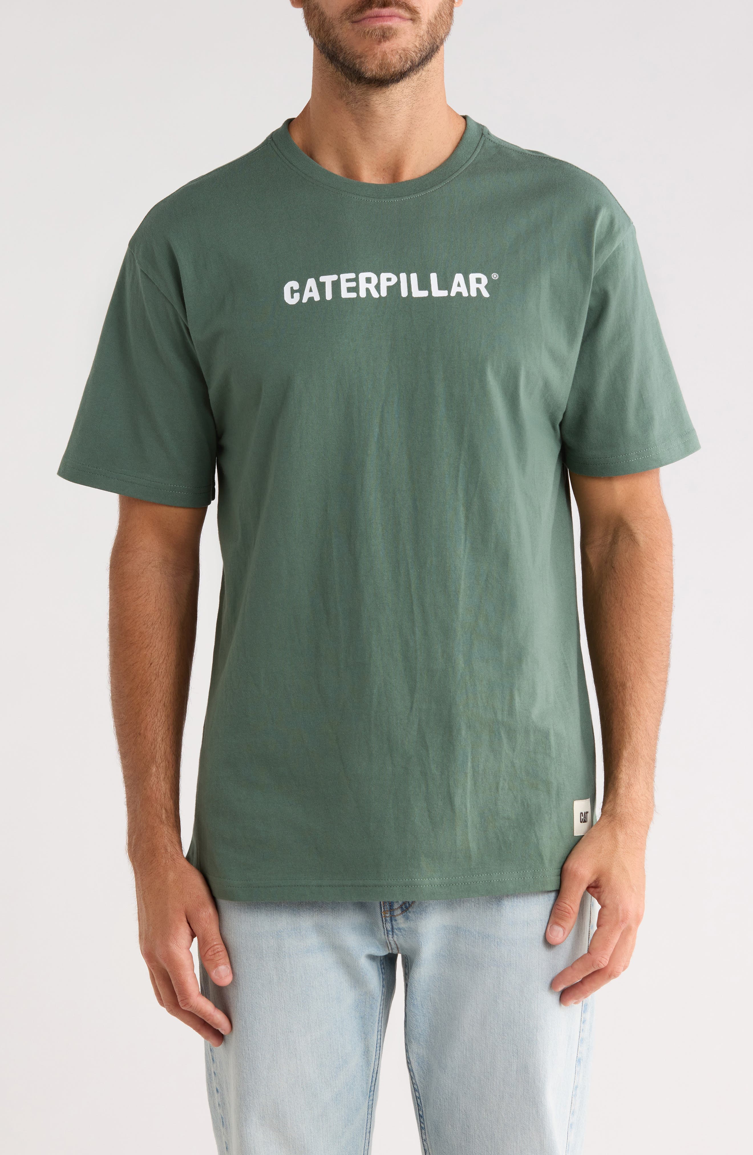Relaxed Tractor Cotton Graphic T-Shirt - image 1