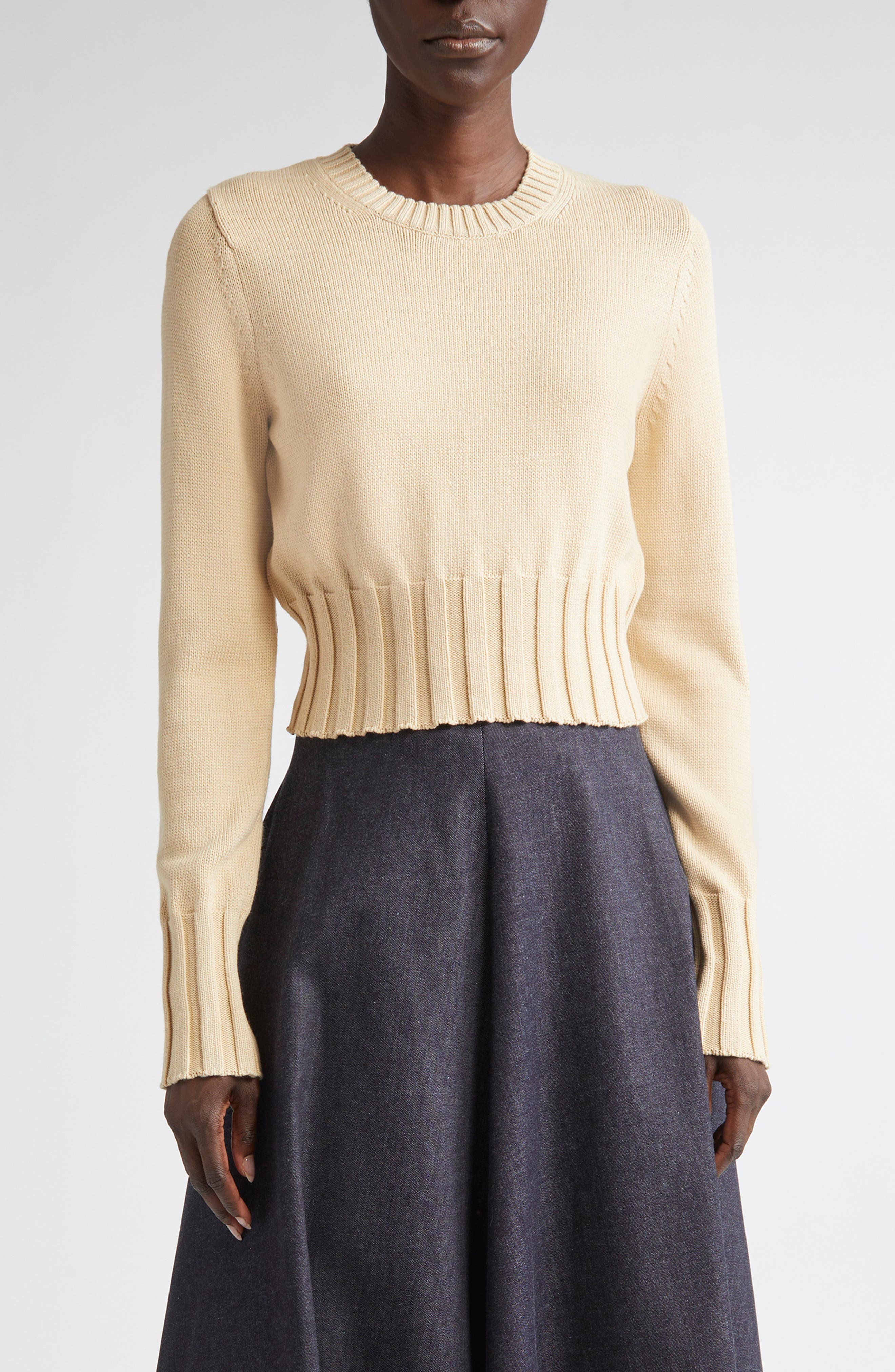 Livvy Crop Sweater - image 1