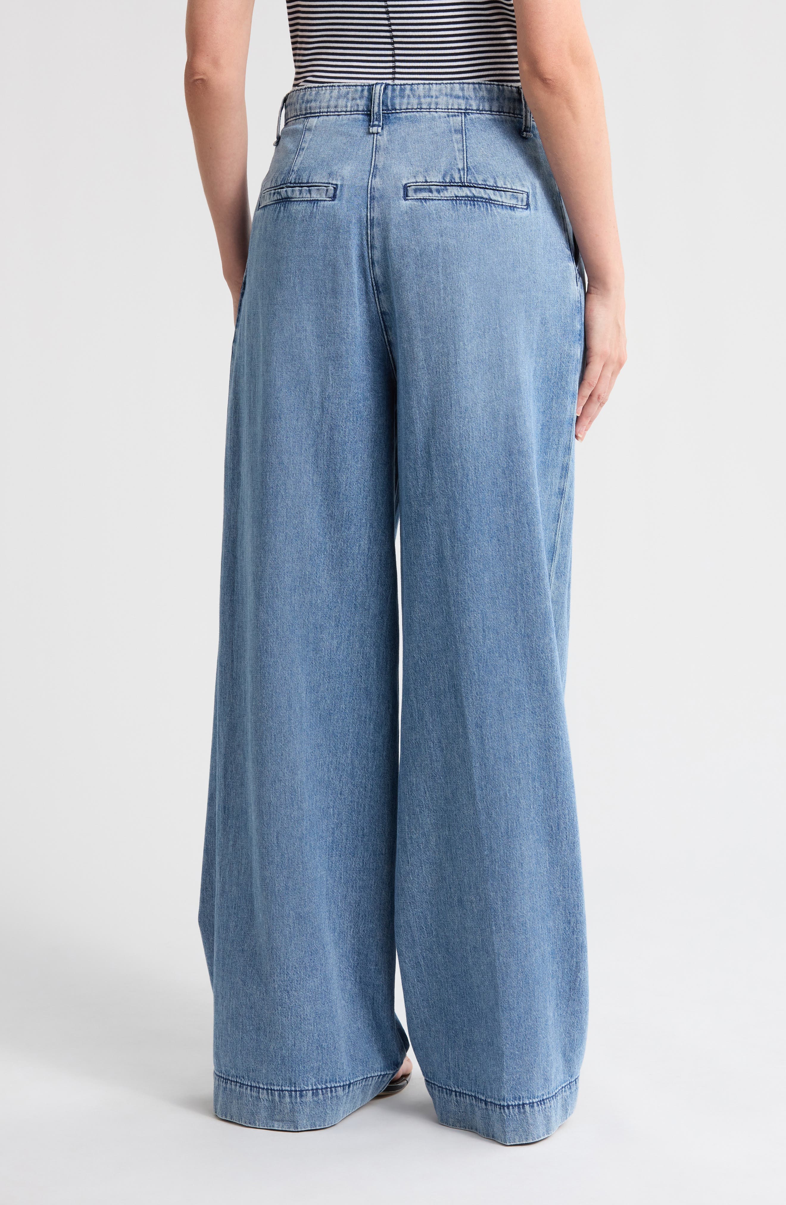 Aurora Straight Leg Denim Pants - image 2